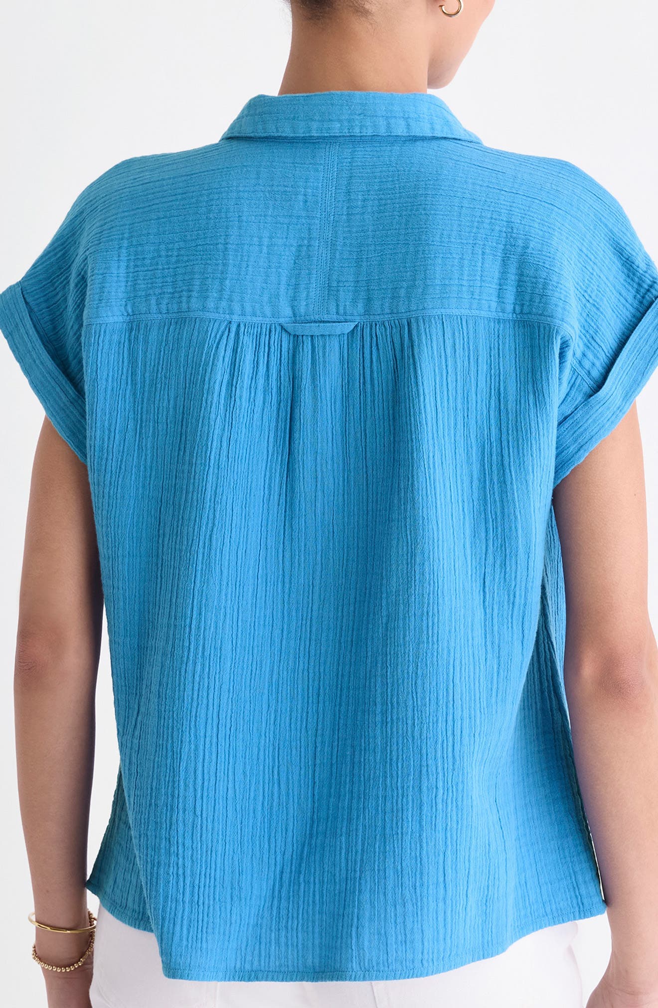 Cotton Short Sleeve Shirt - image 4