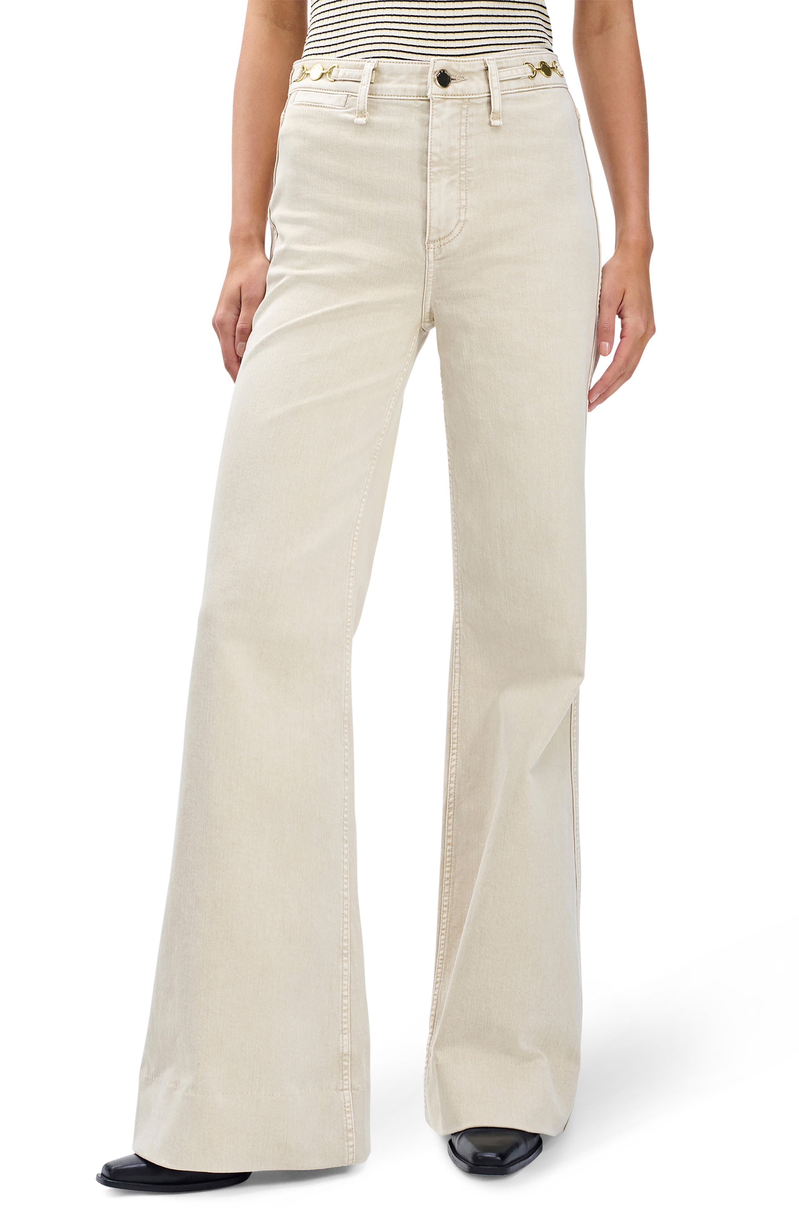 Skylar High Waist Flare Trouser Jeans - image 1