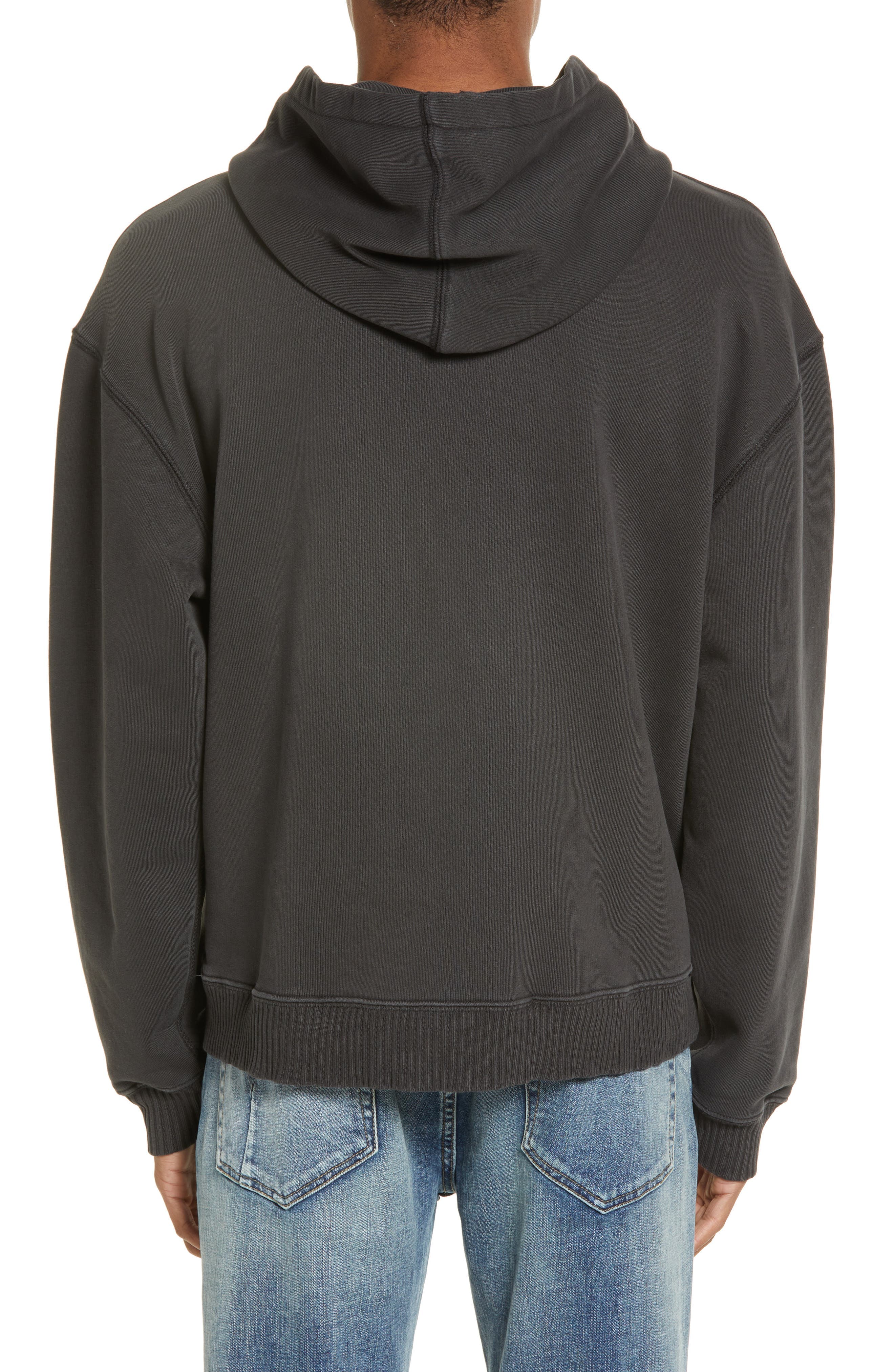 Core Oversize Organic Cotton Brushed Terry Hoodie - image 2