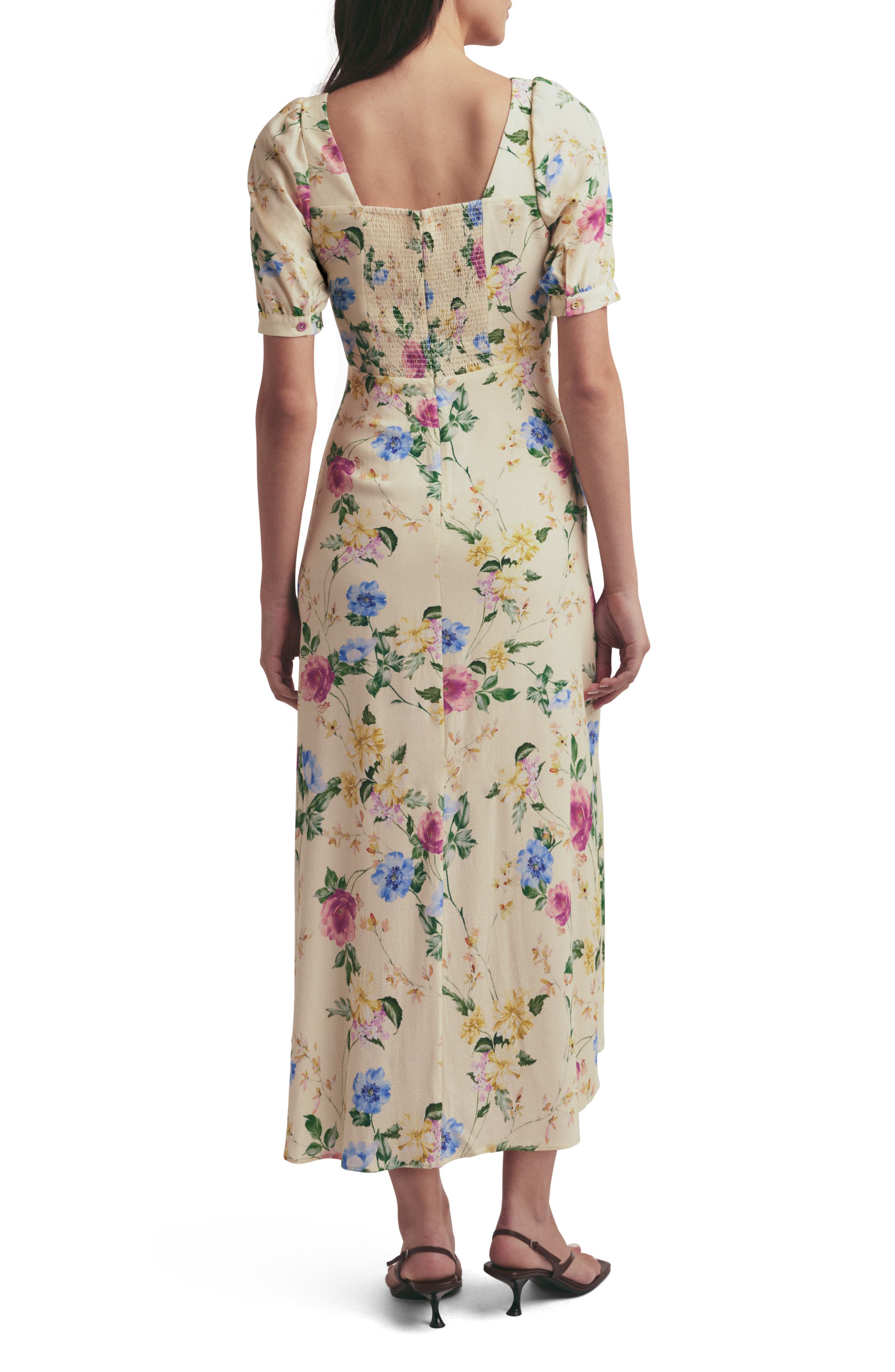 The Vineyard Floral Midi Dress - image 2