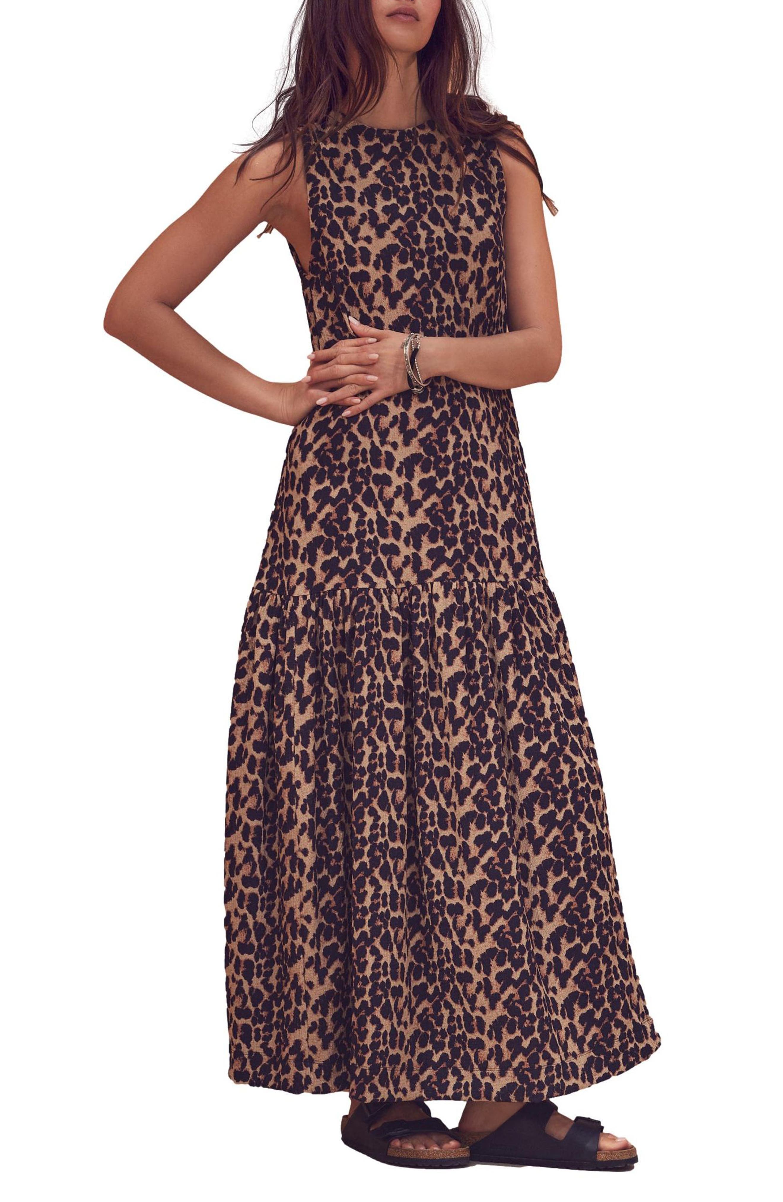 Sleeveless Drop Waist Dress - image 1