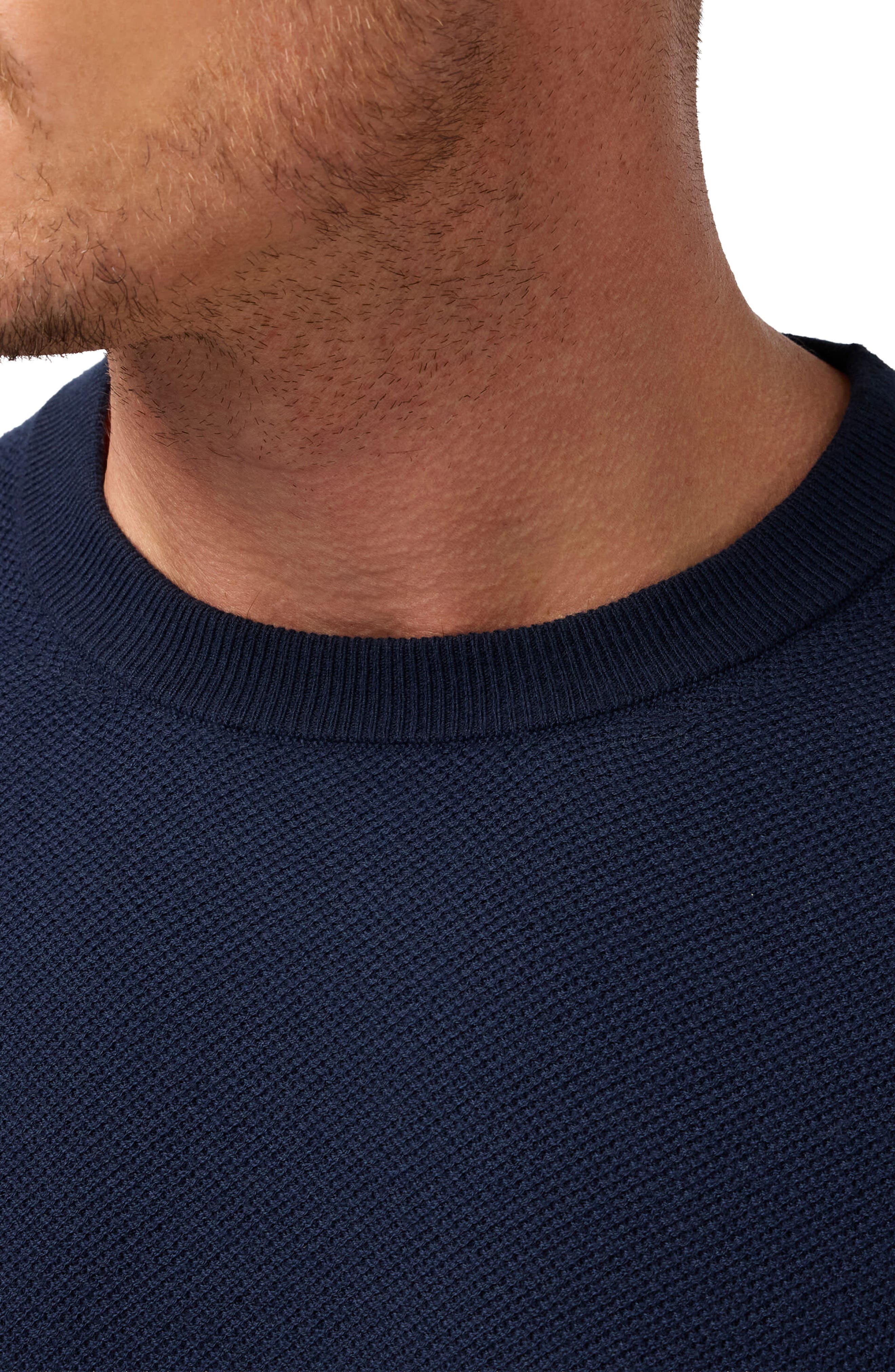 Ashe Crewneck Cotton Blend Performance Sweater - image 2