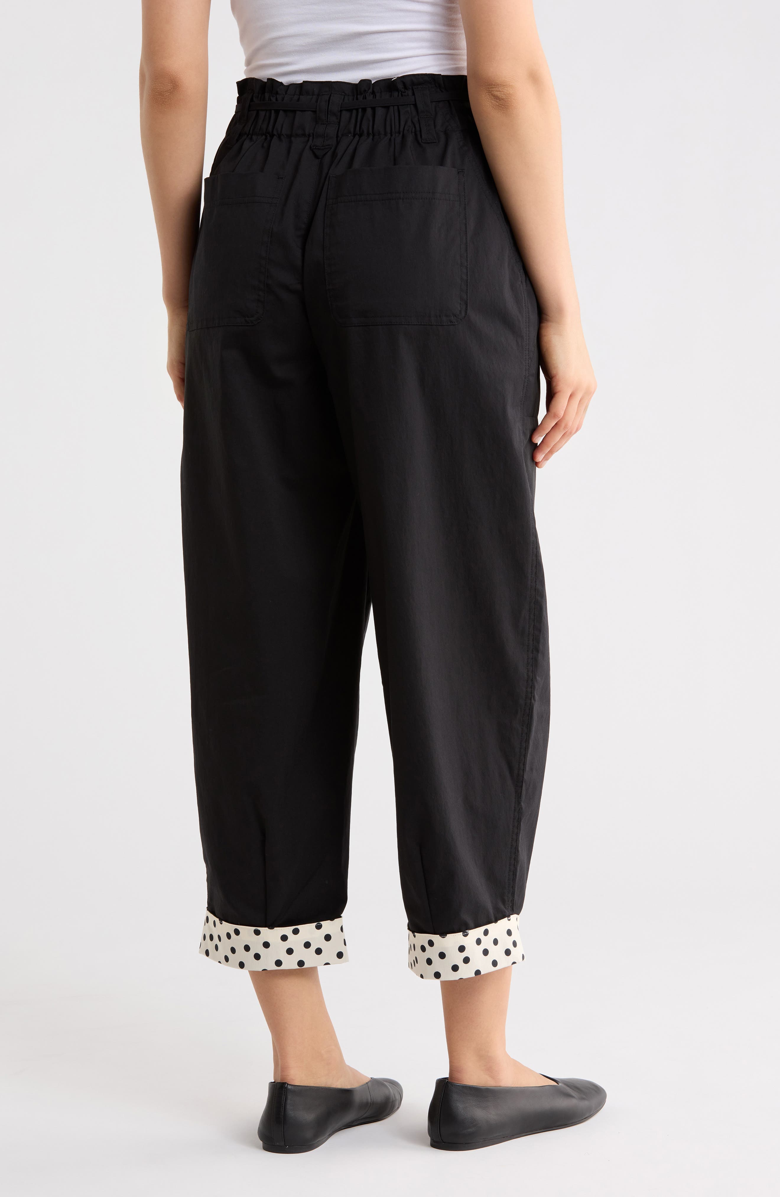 Paperbag Waist Barrel Pants - image 2