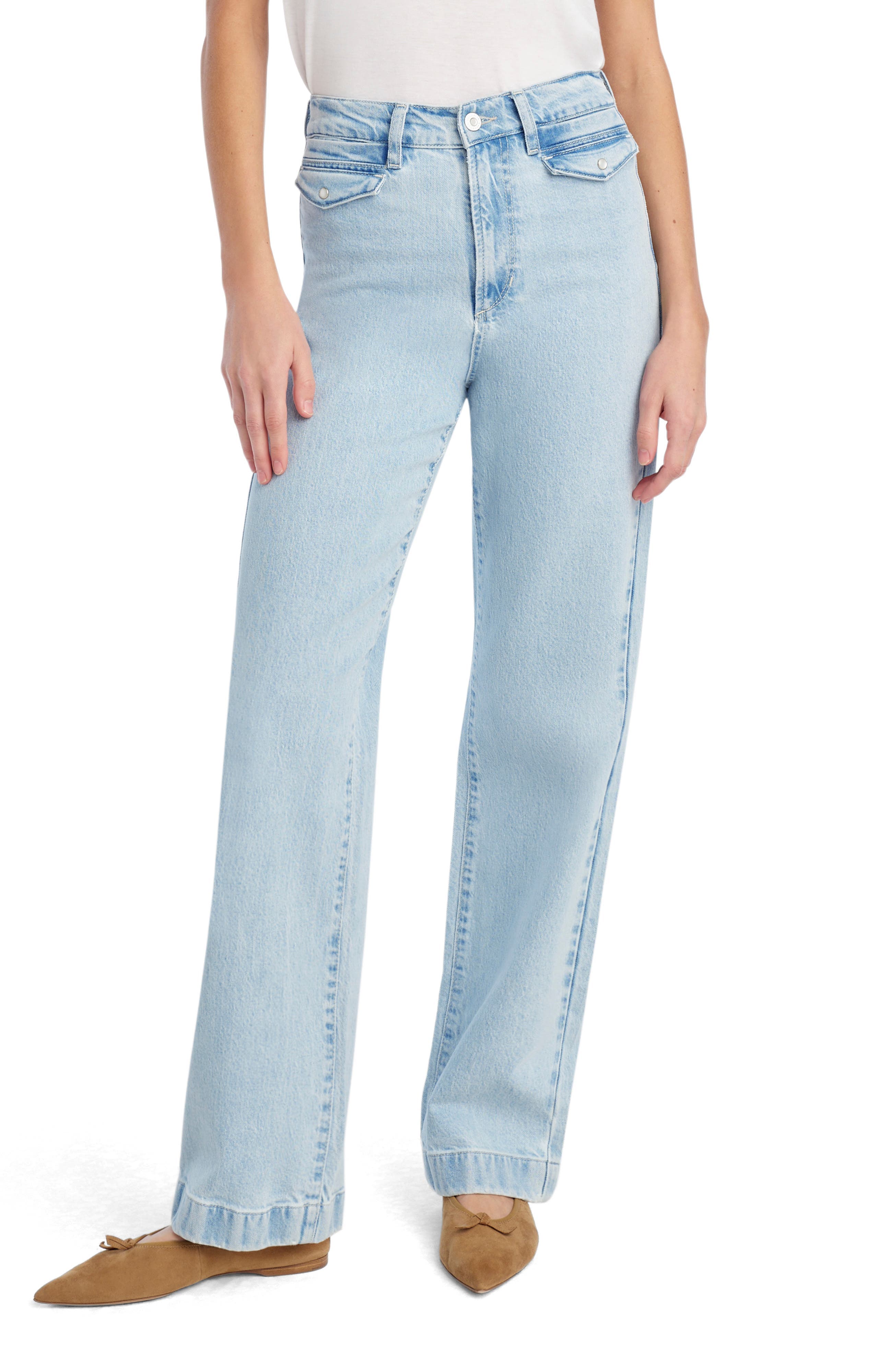 The Kelly High Waist Straight Leg Trouser Jeans - image 1