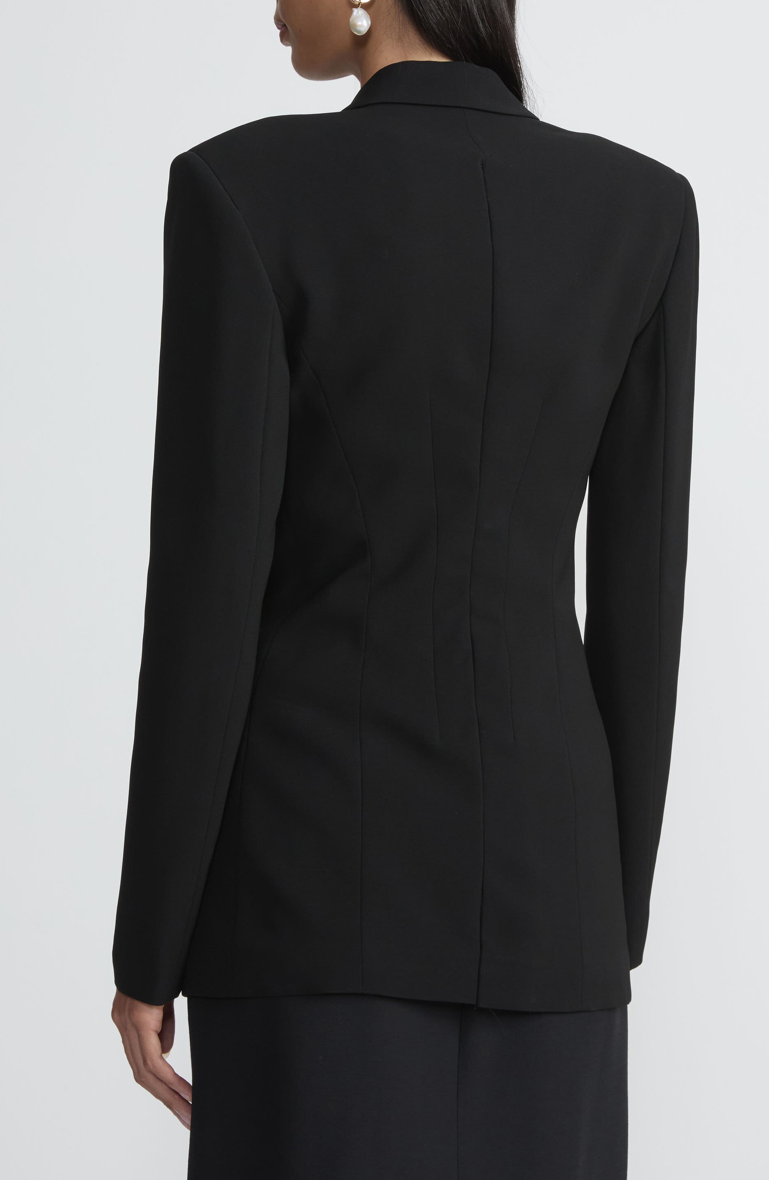 Single Breasted Three Button Blazer - image 2