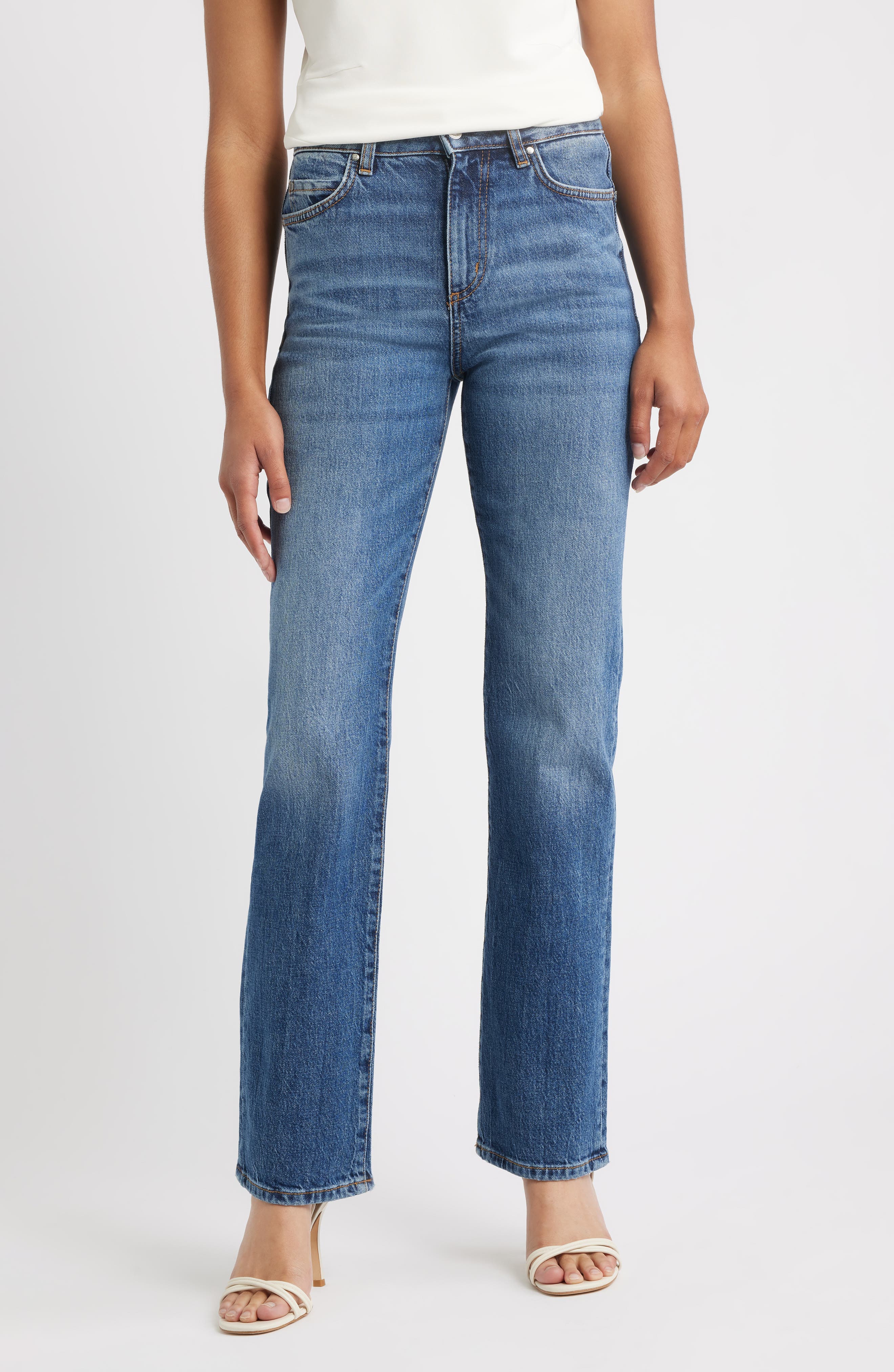 Parkway Slim Straight Leg Jeans - image 1