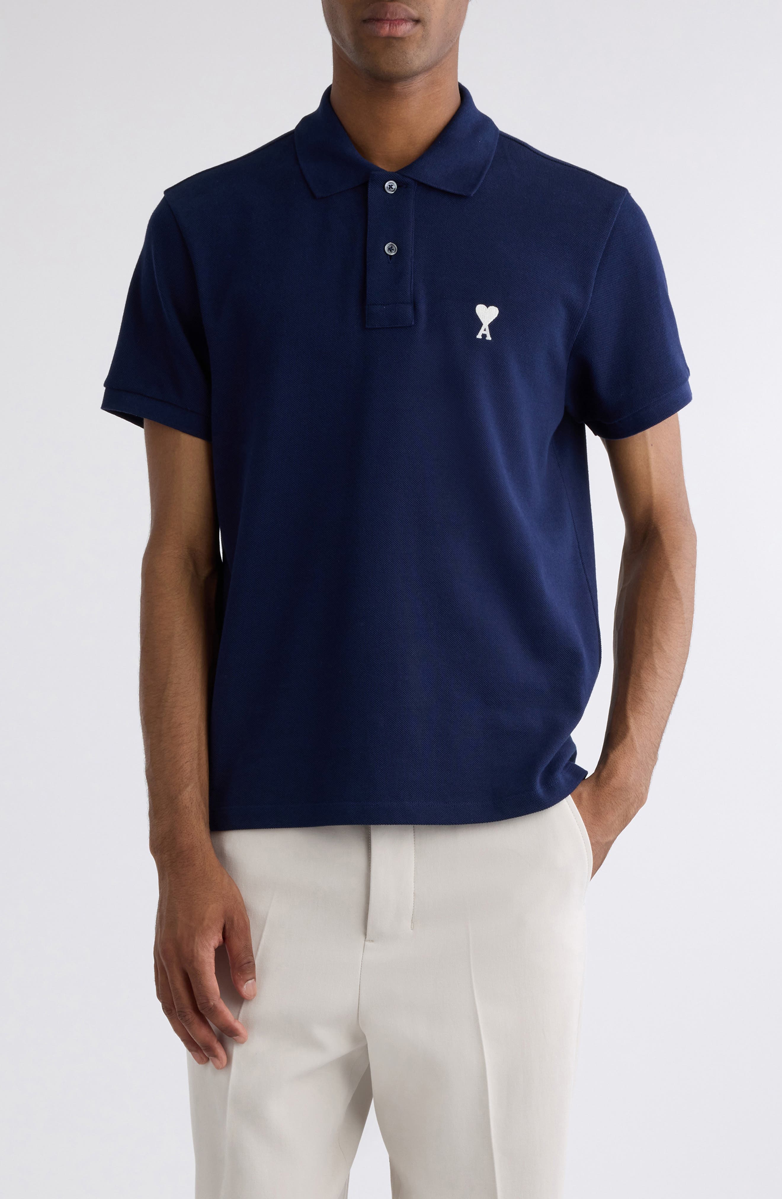 Ami de Coeur Organic Cotton Pique Polo - image 1