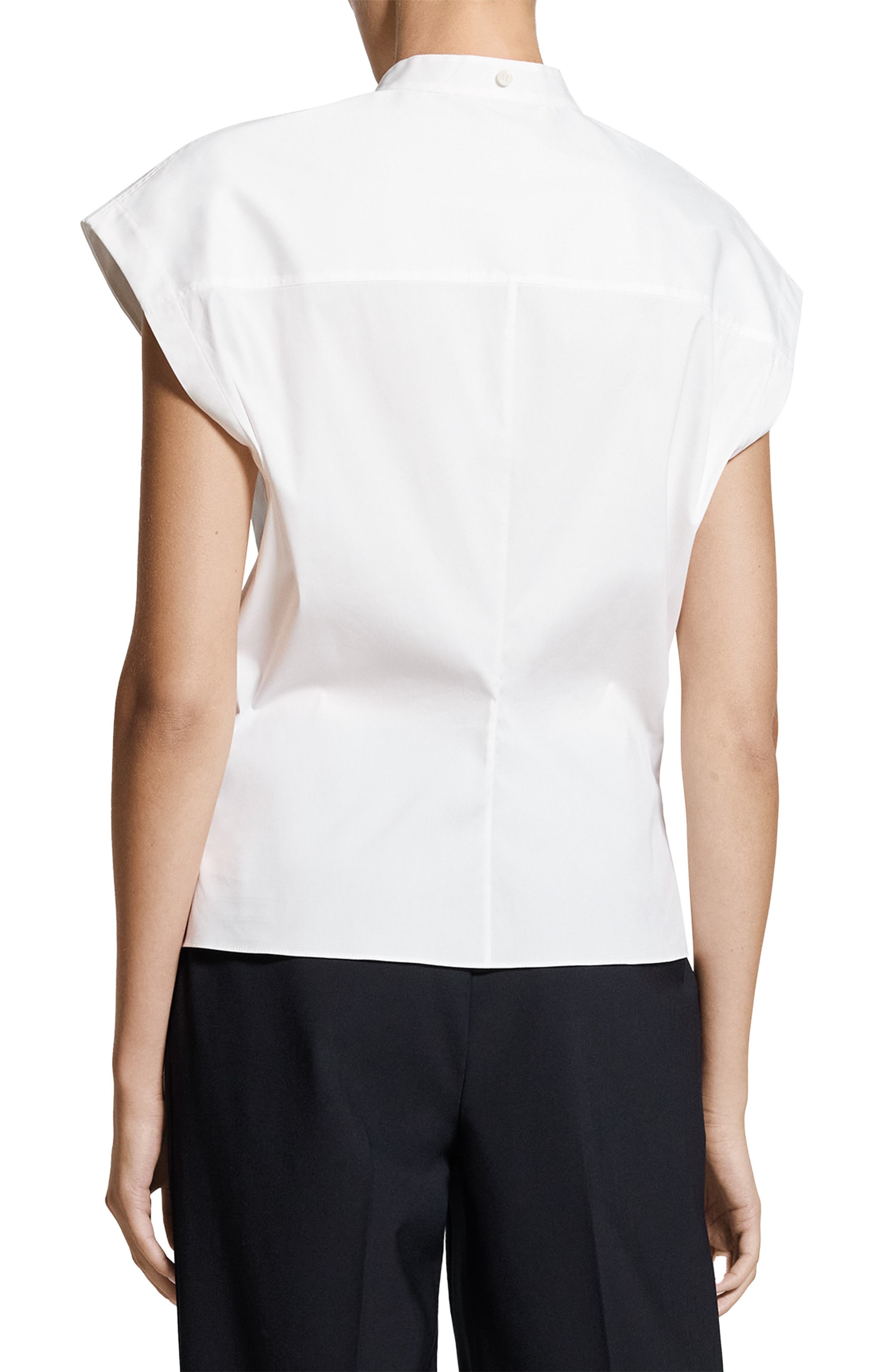 Good Sleeveless Button-Up Shirt - image 2
