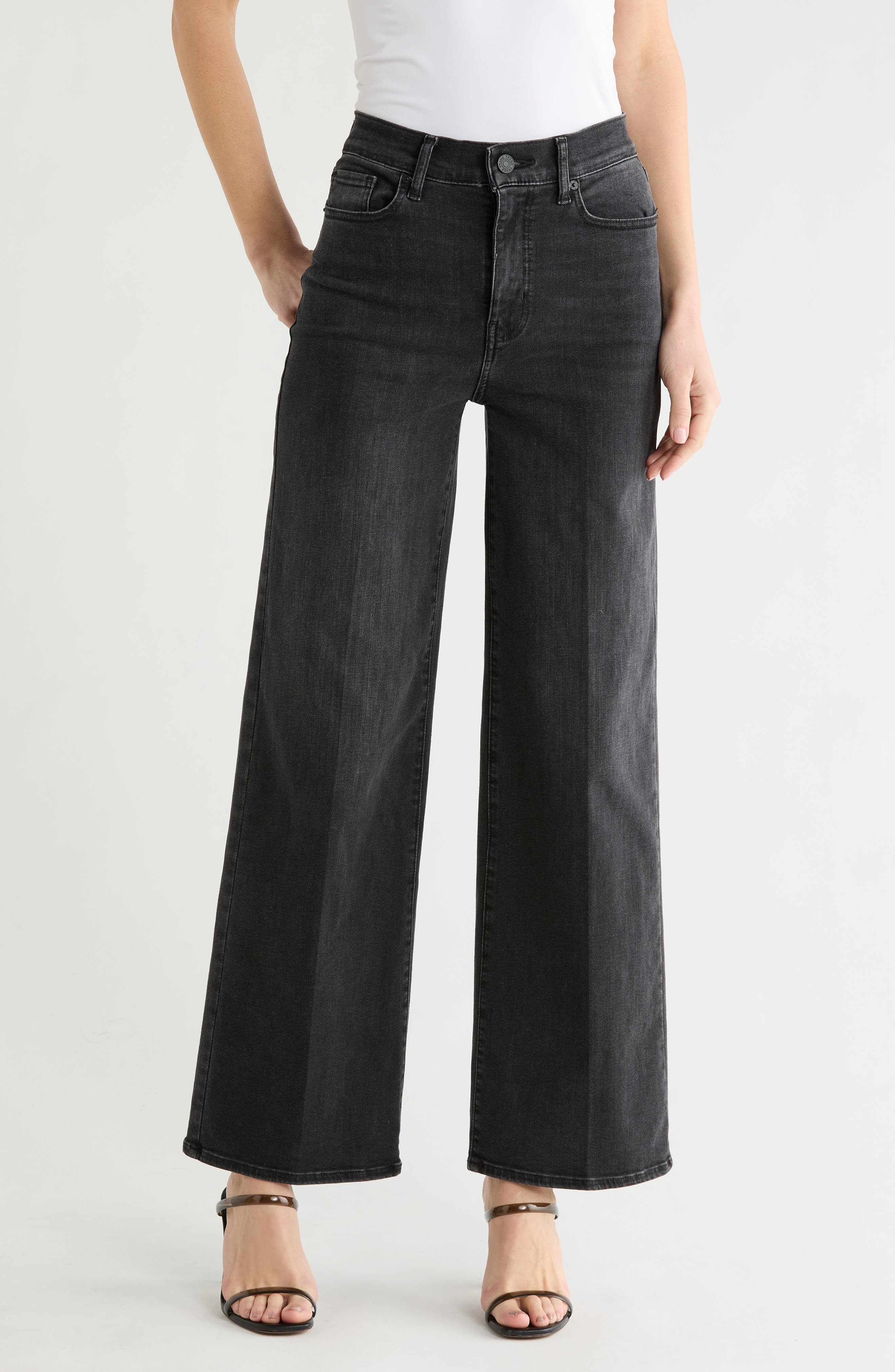 The High Waist Wide Leg Jeans - image 1