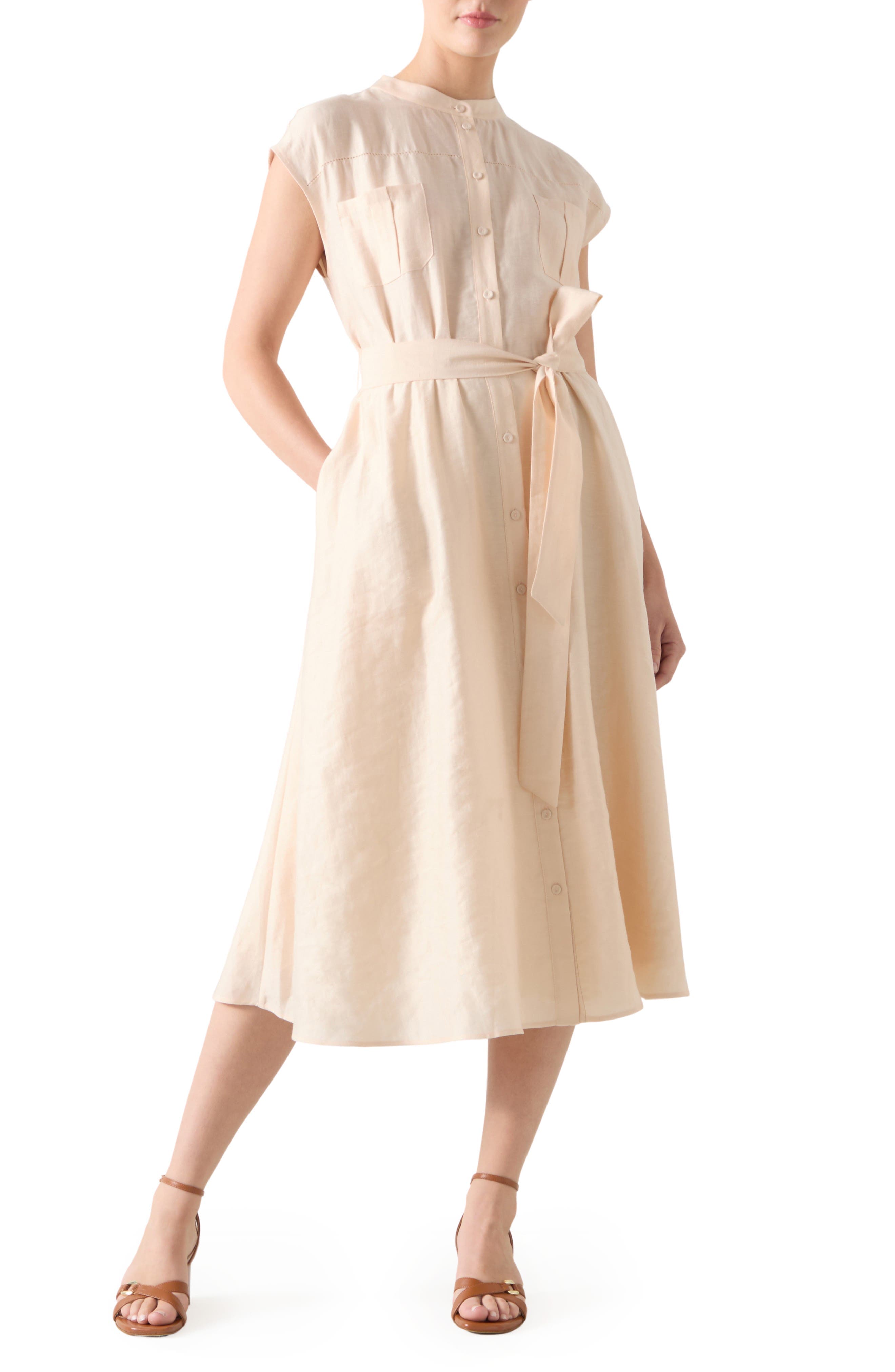 Fran Belted Shirtdress - image 1