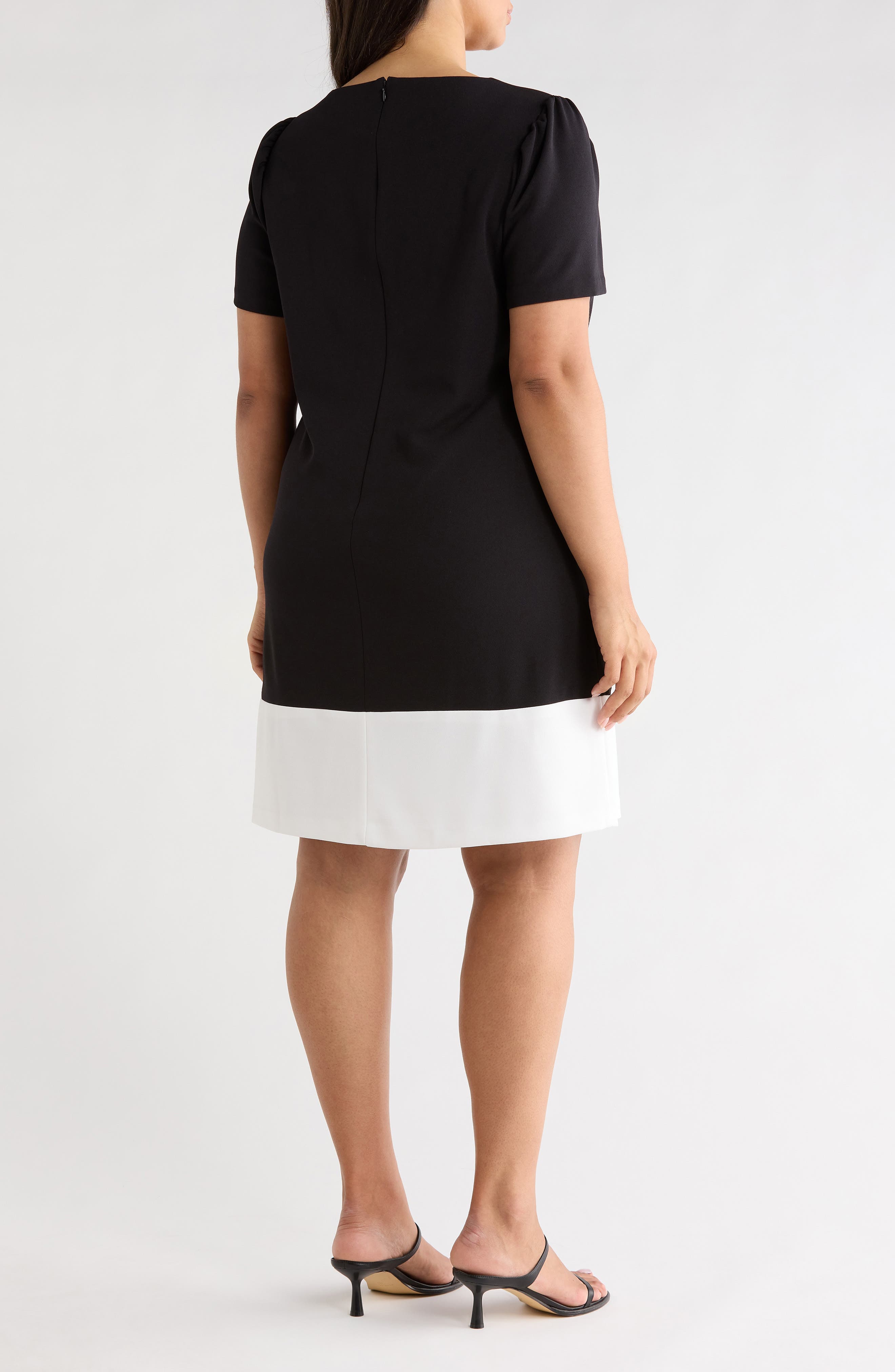 Colorblock Shift Dress - image 2