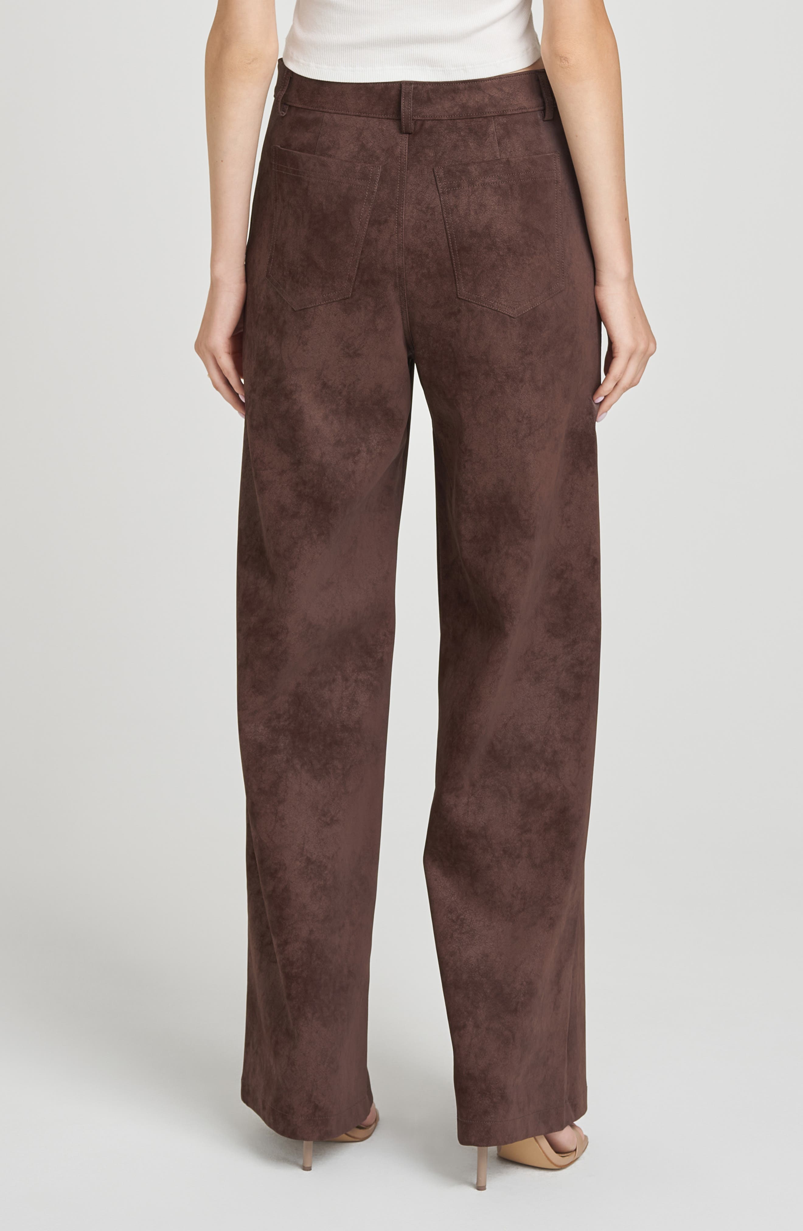 Freya Faux Suede Pants - image 2