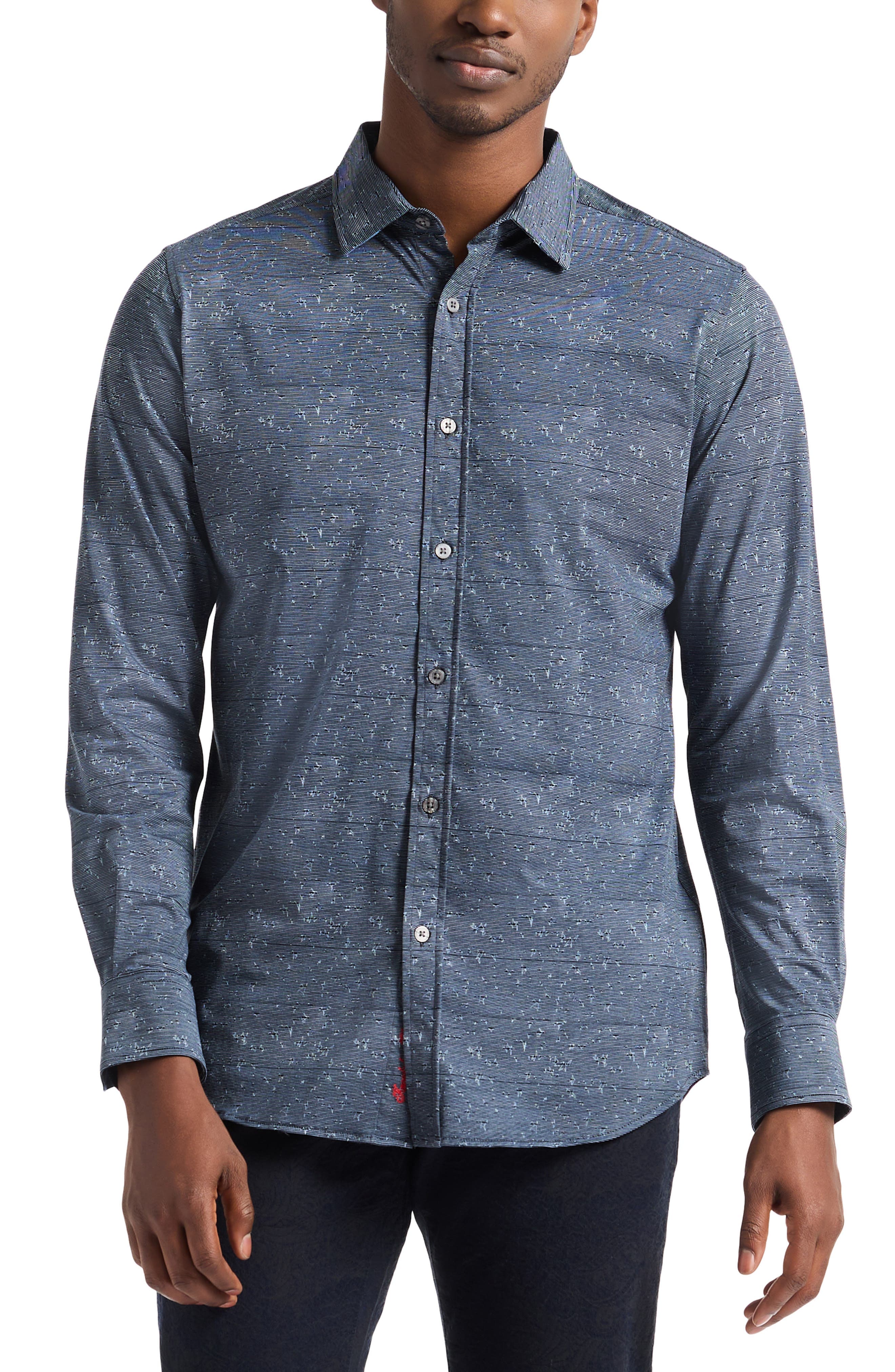Doyer Knit Button-Up Shirt - image 1