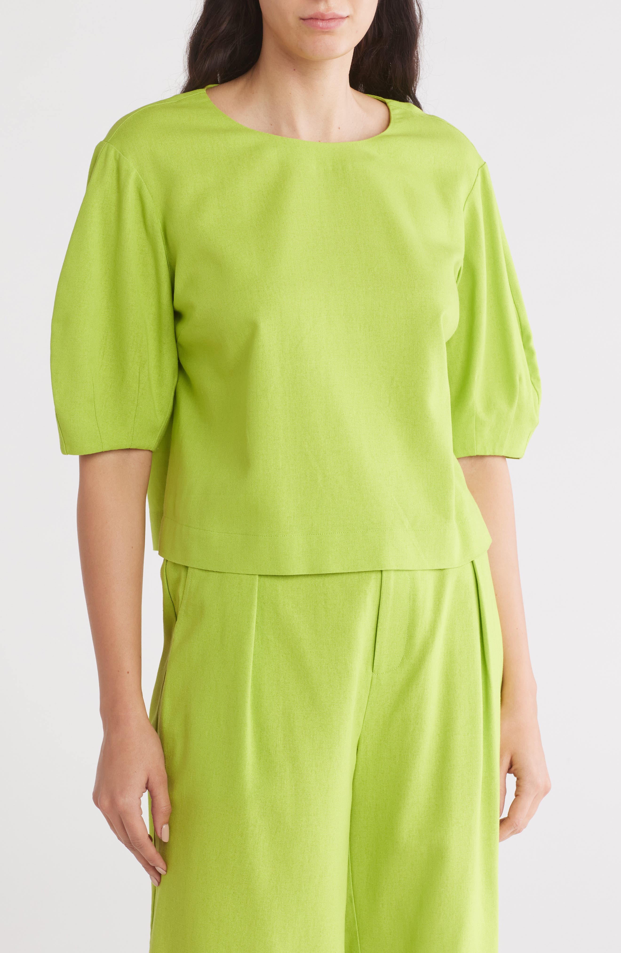 Balloon Sleeve Top - image 3