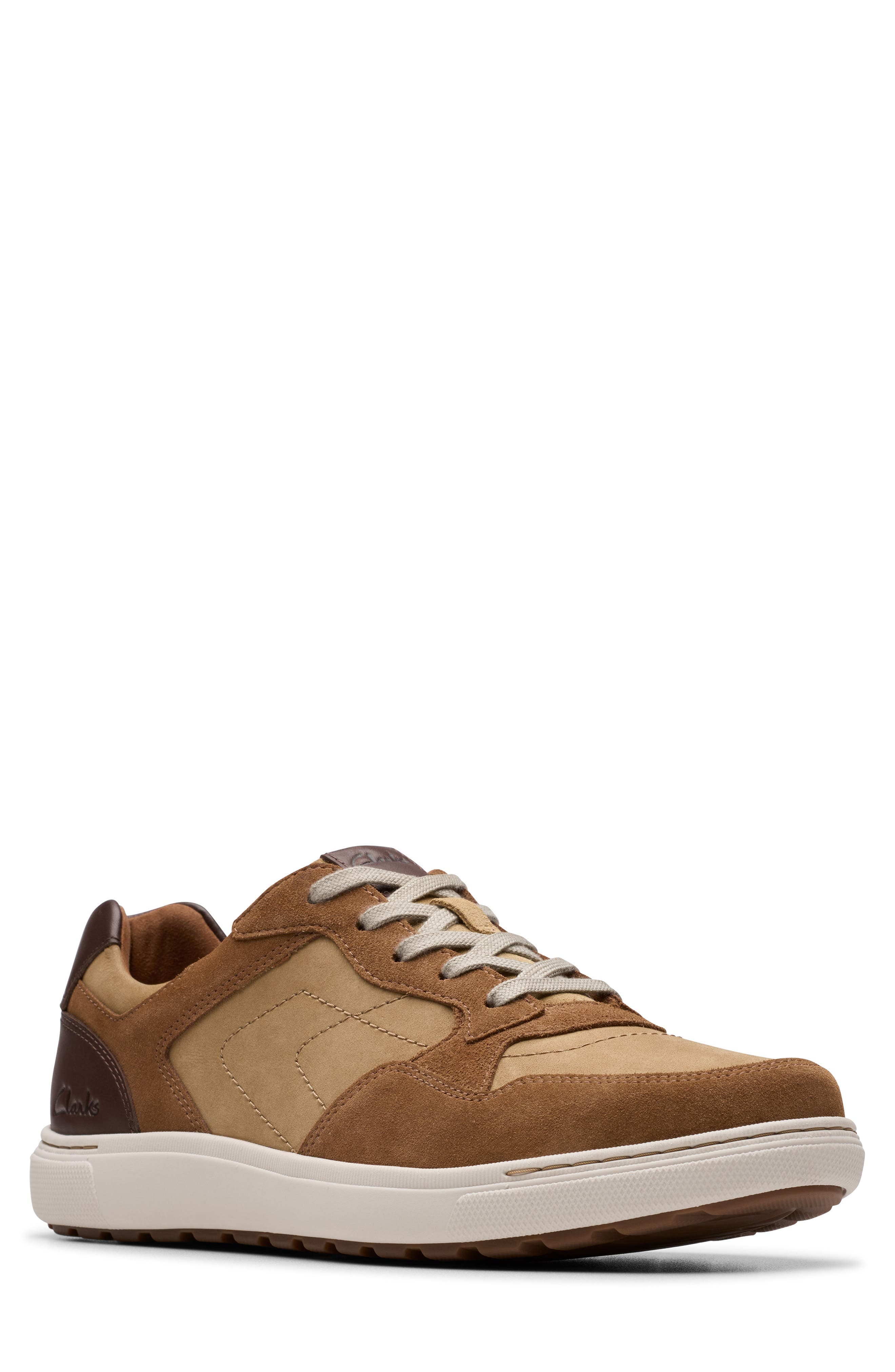 Mapstone Lace-Up Leather Sneaker - image 1
