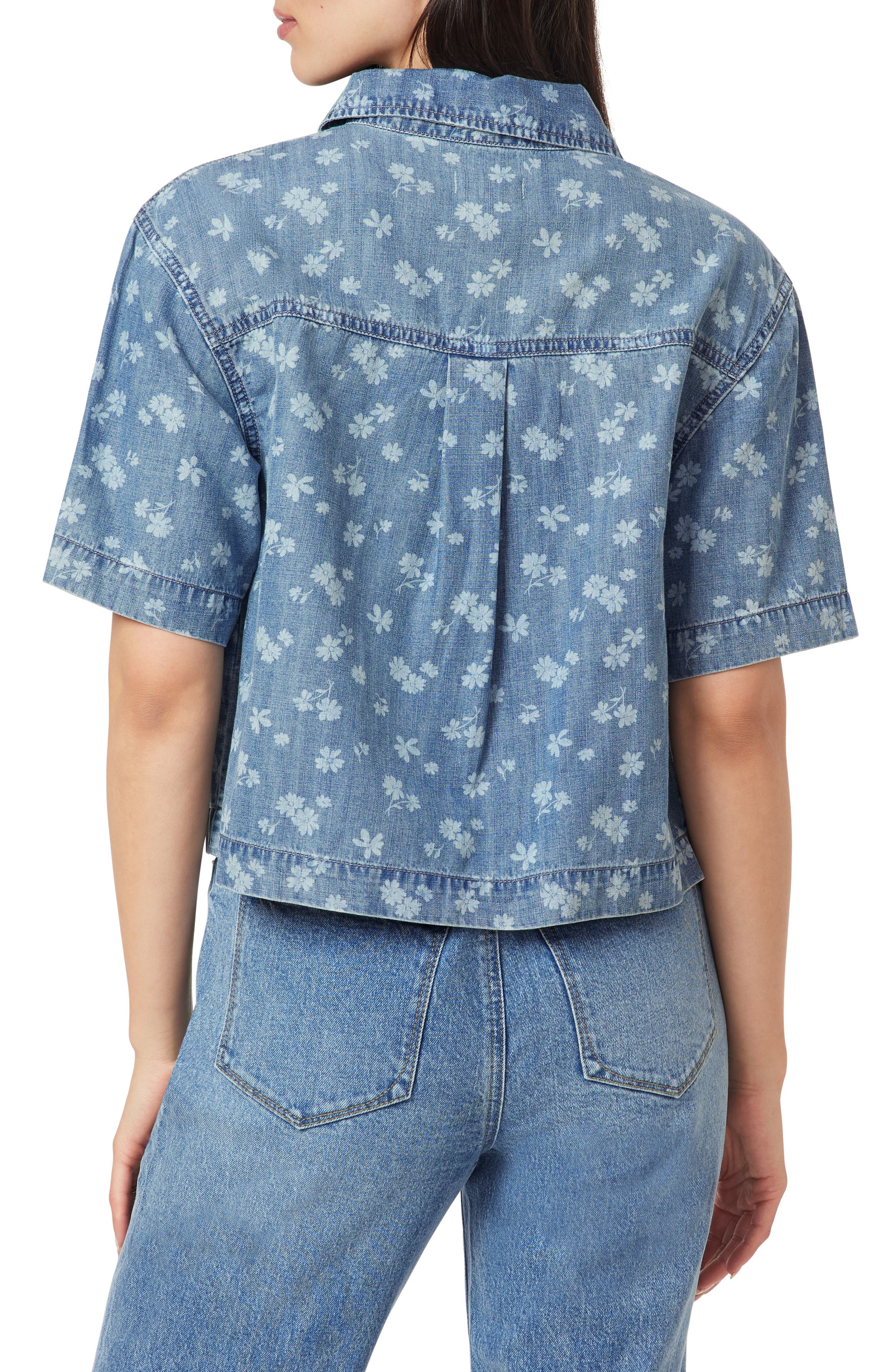 Embroidered Camp Shirt - image 4