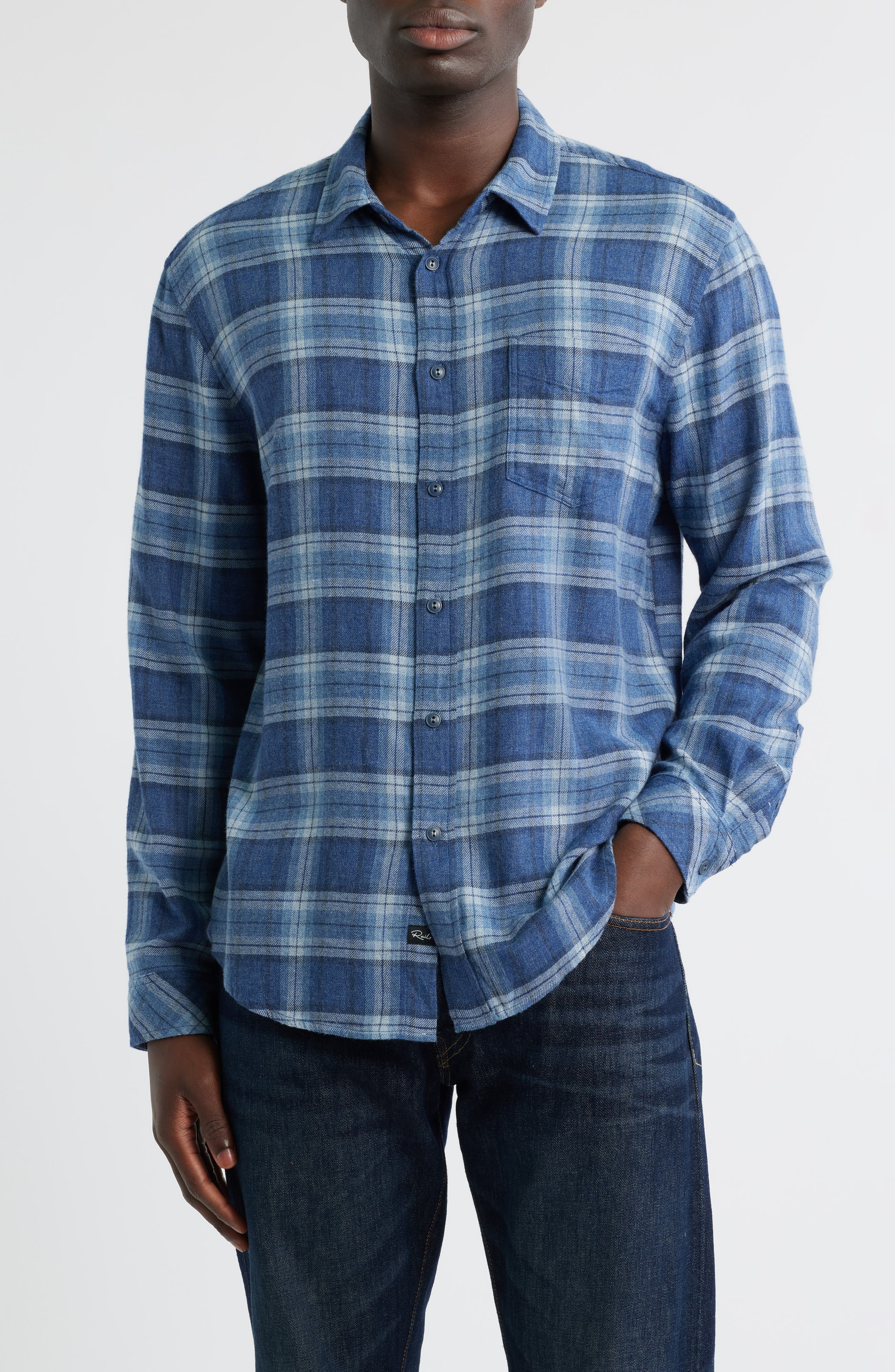 Lennox Relaxed Fit Plaid Button-Up Shirt - image 1