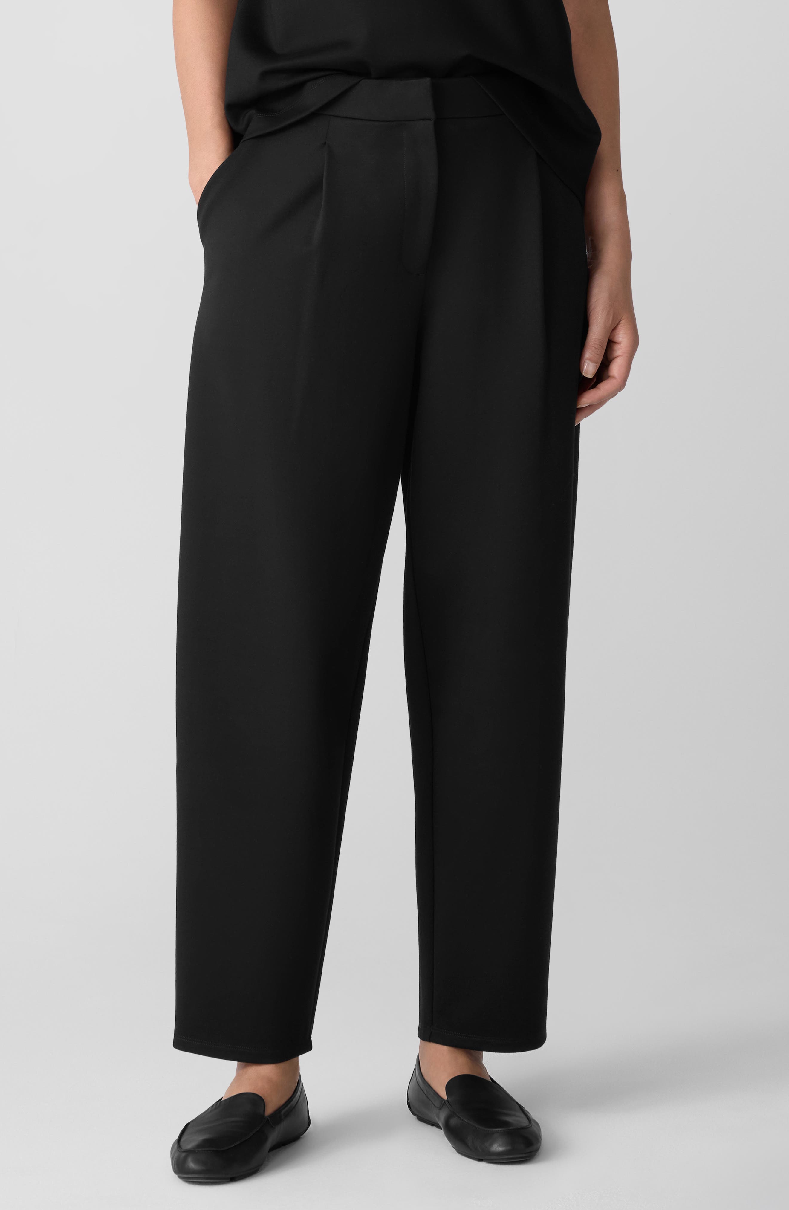 Ankle Lantern Ponte Pants - image 1