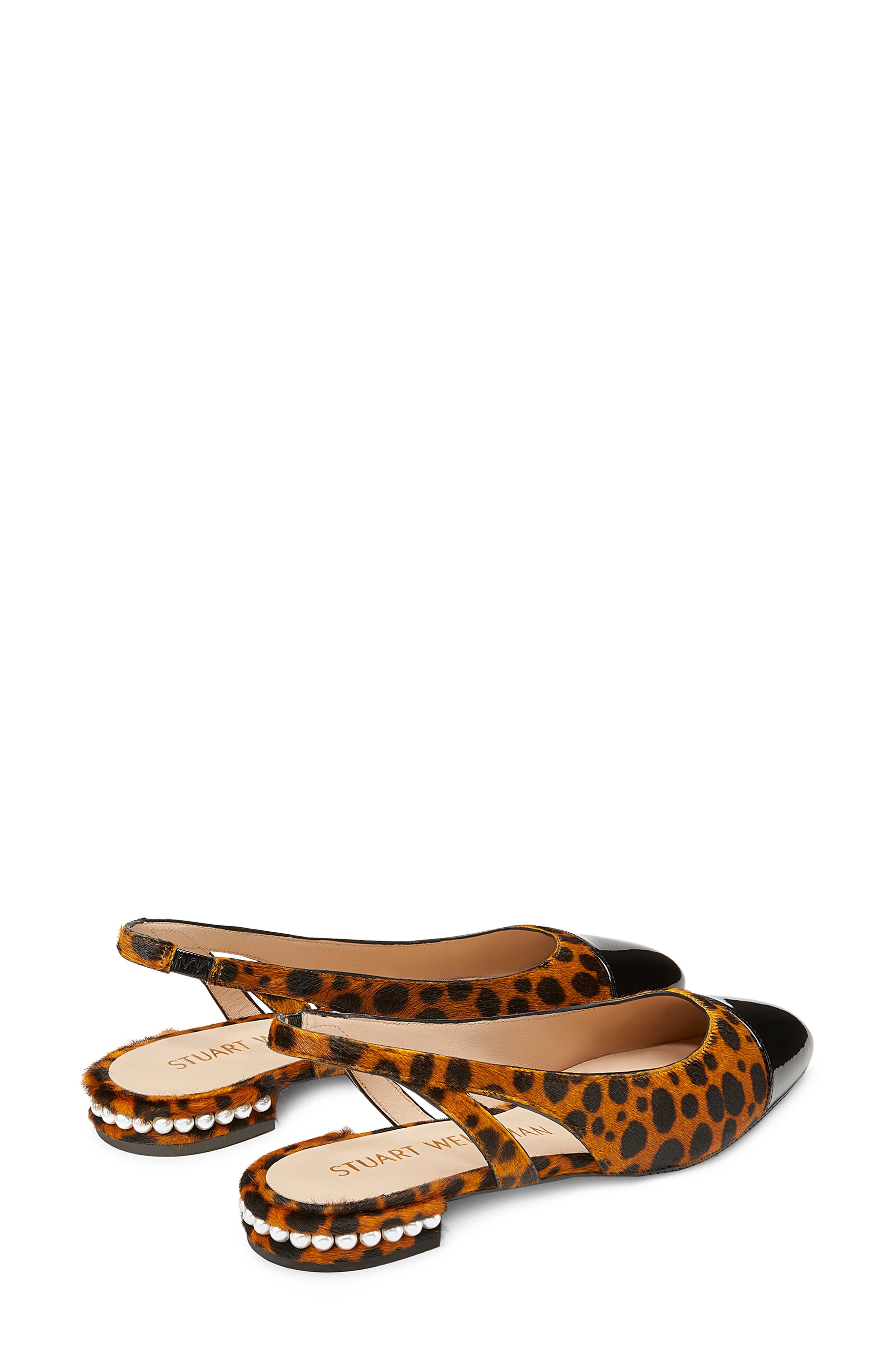 Pearl Genuine Calf Hair Slingback - image 2
