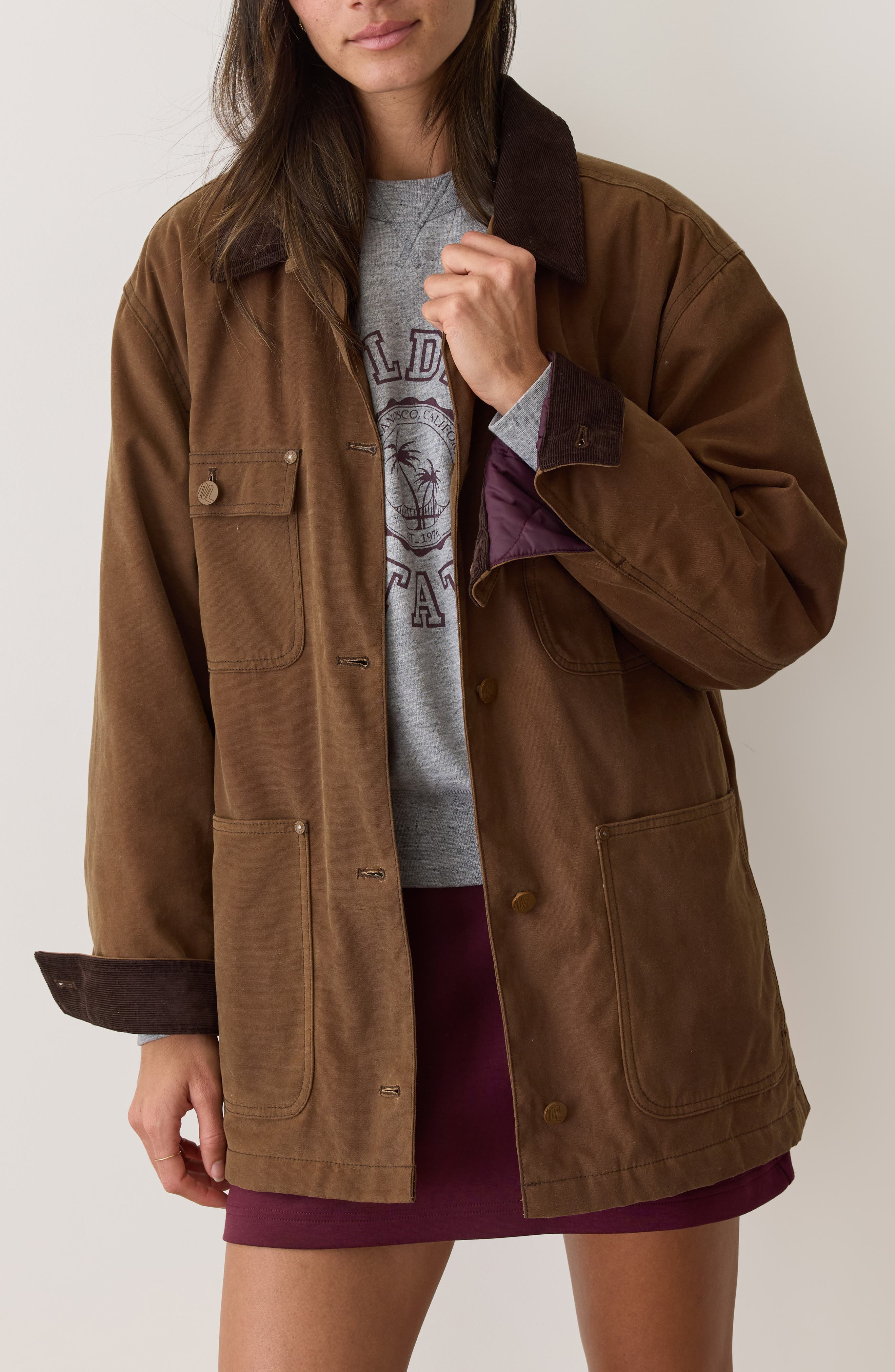 Riley Cotton Barn Jacket - image 1