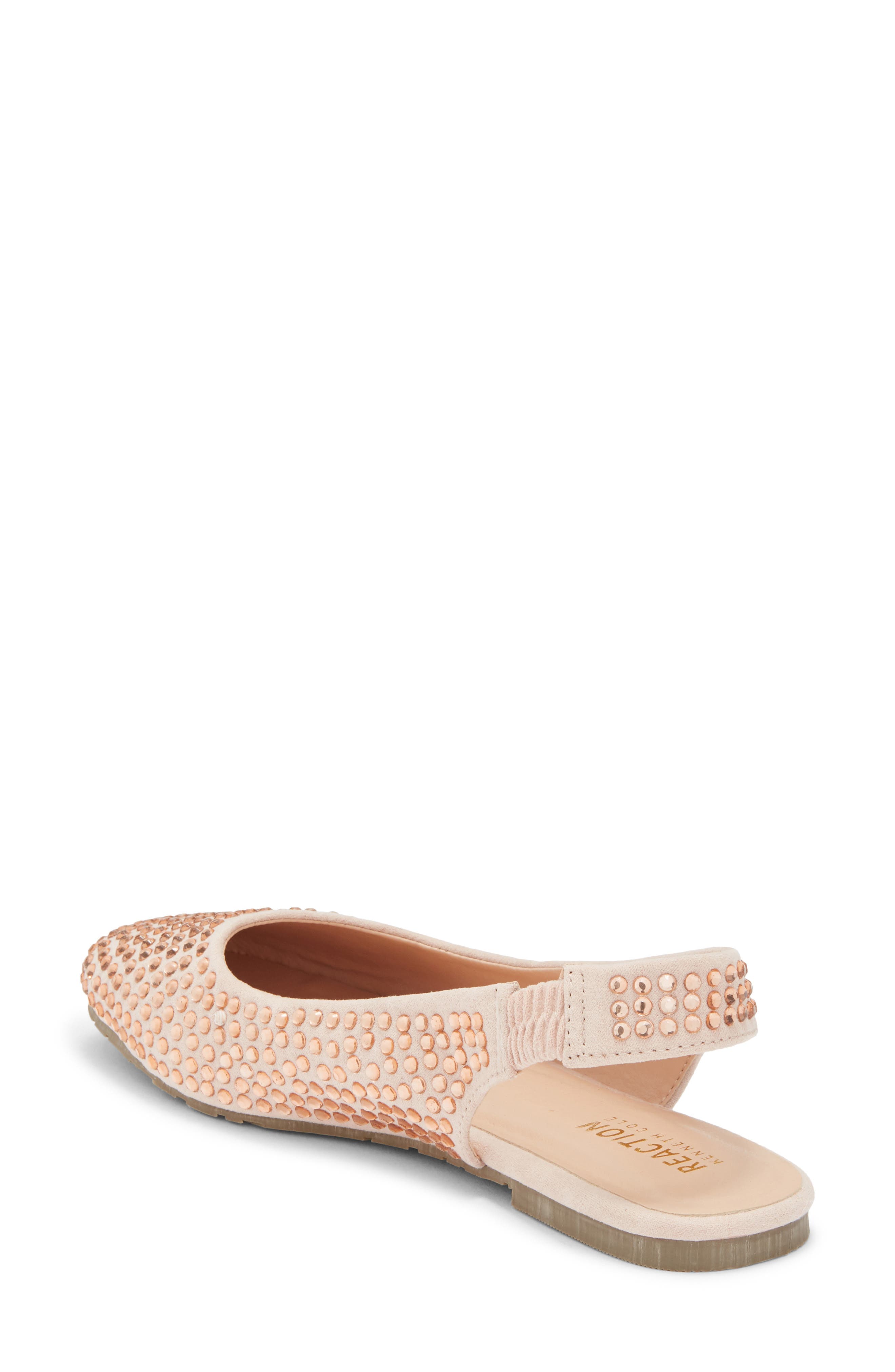 Esme Rhinestone Embellished Slingback Flat - image 2