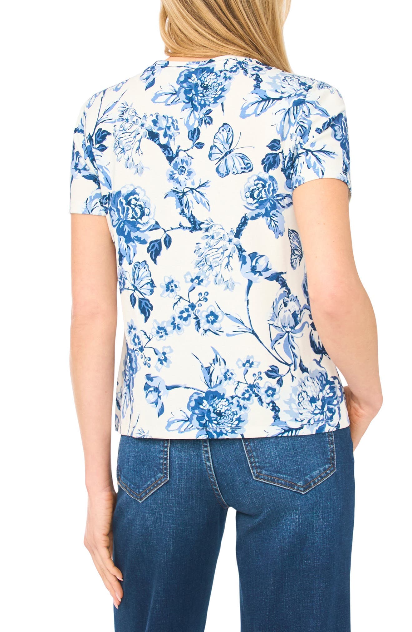 Willow Floral Knit T-Shirt - image 2