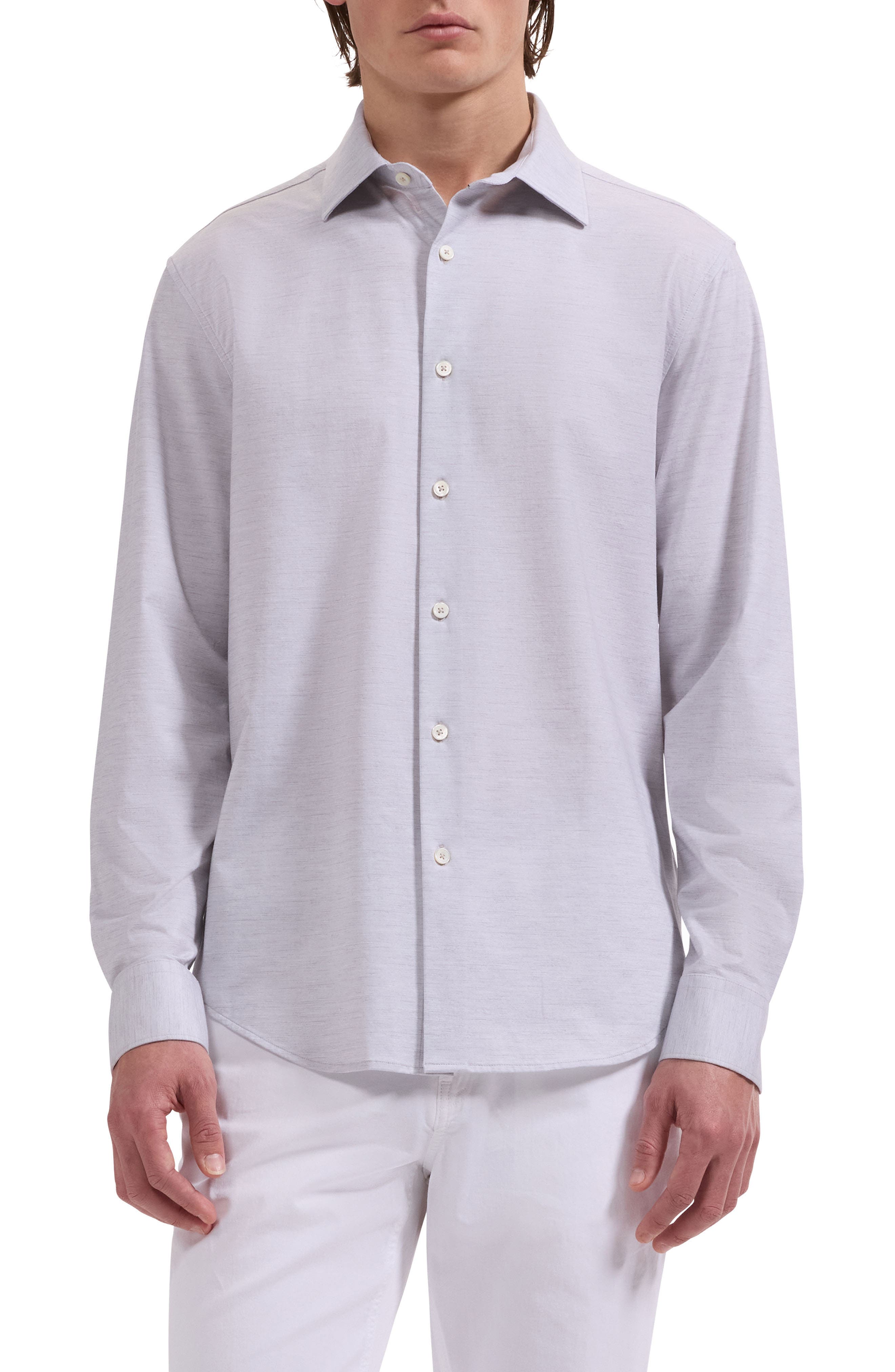 James OoohCotton Space Dye Button-Up Shirt - image 3