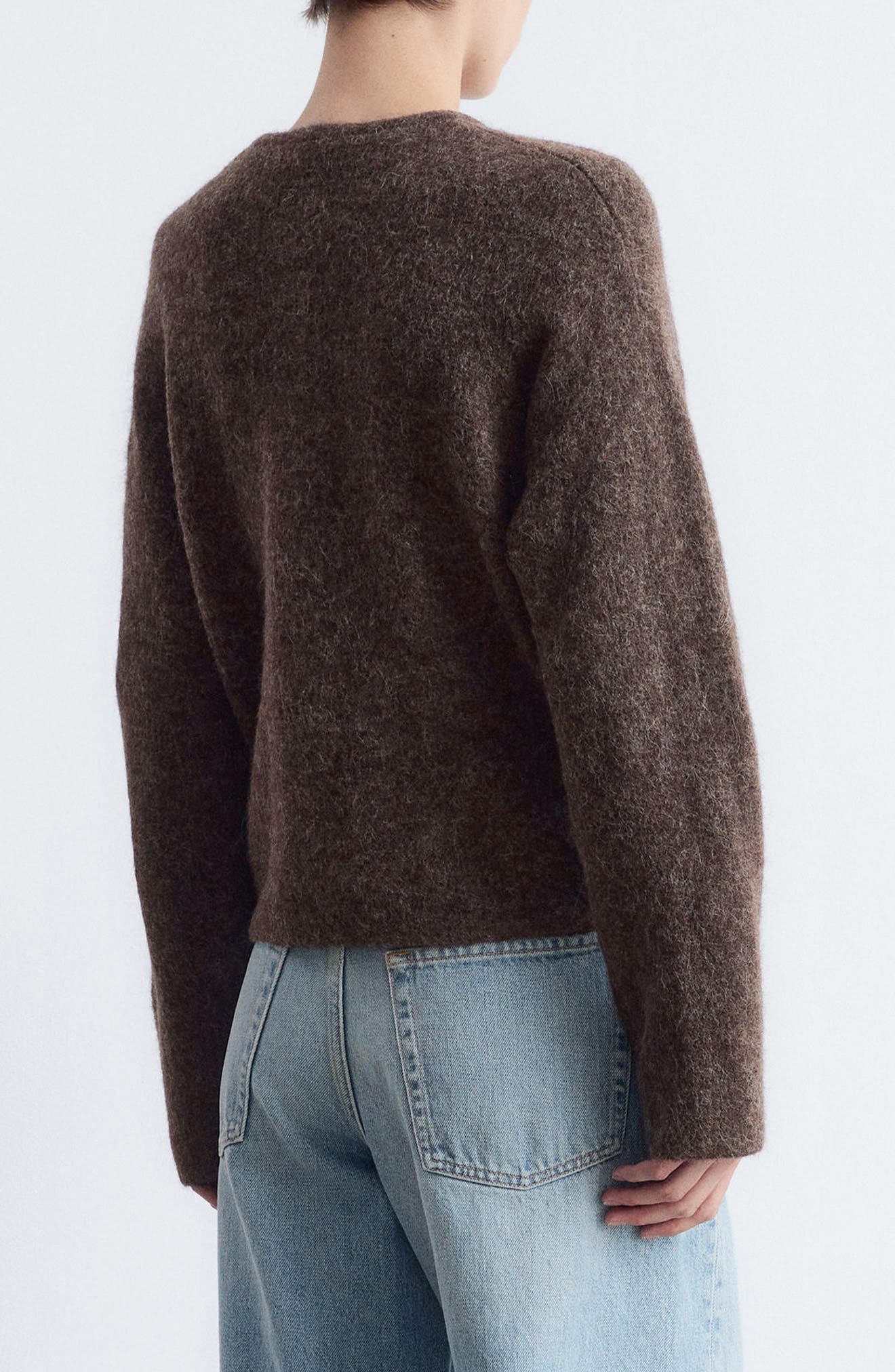 Alpaca & Wool Blend Cardigan - image 2