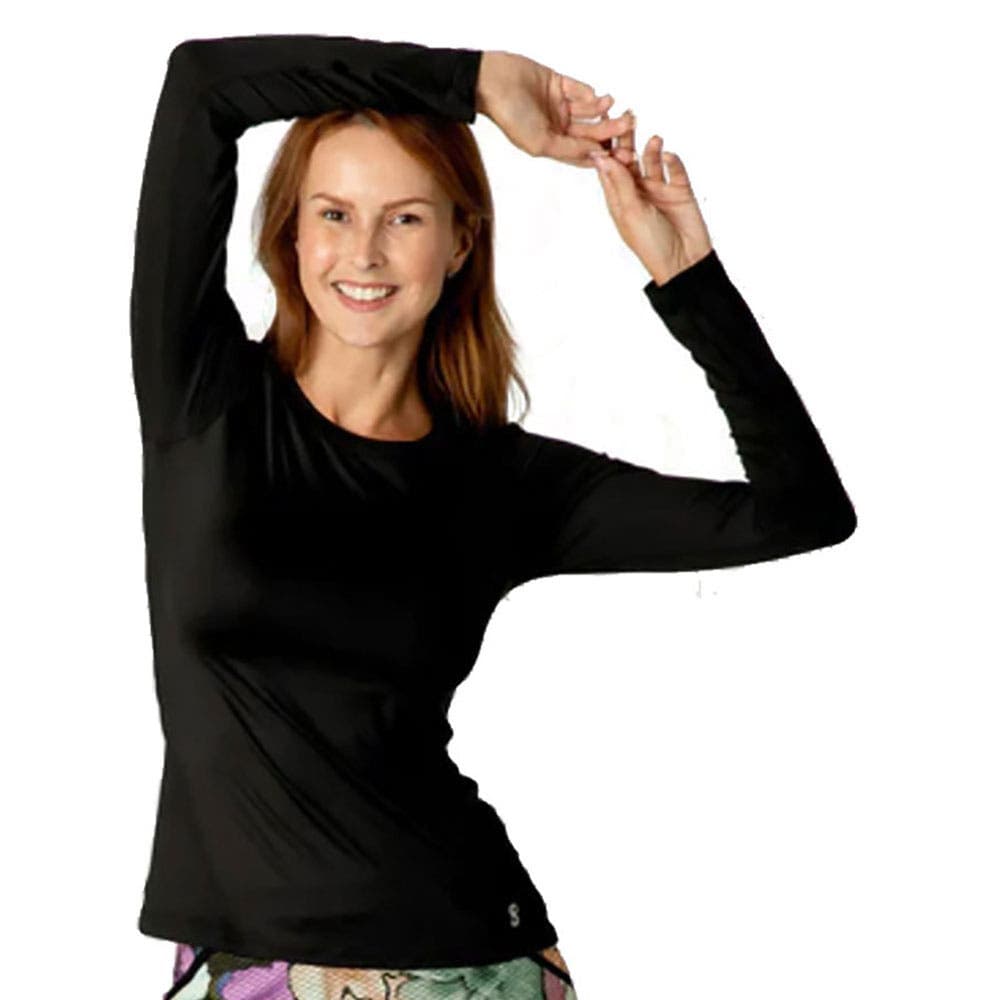 UV Colors Womens Long Sleeve Tennis Shirt - image 1