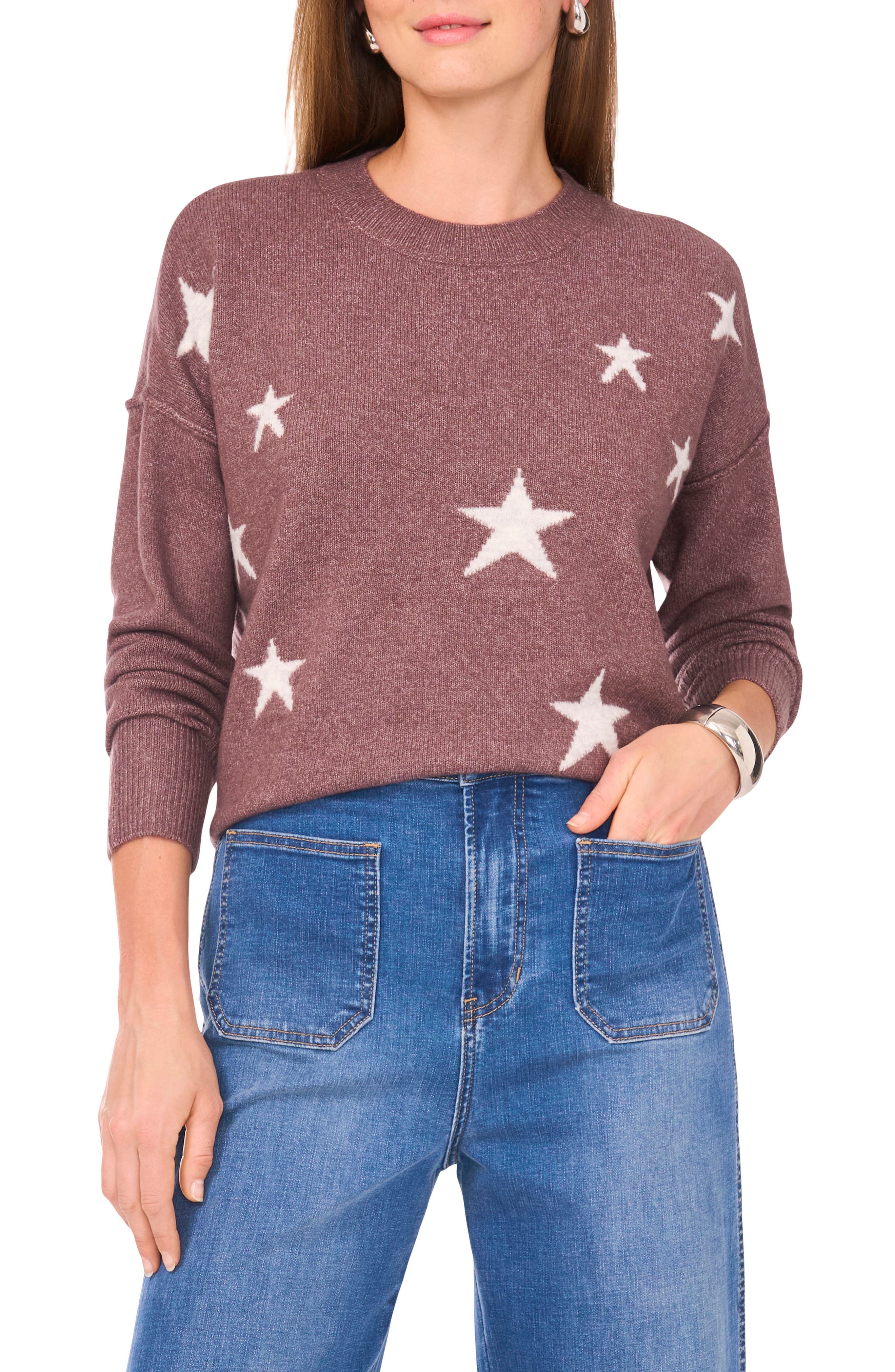 Star Crewneck Sweater - image 1