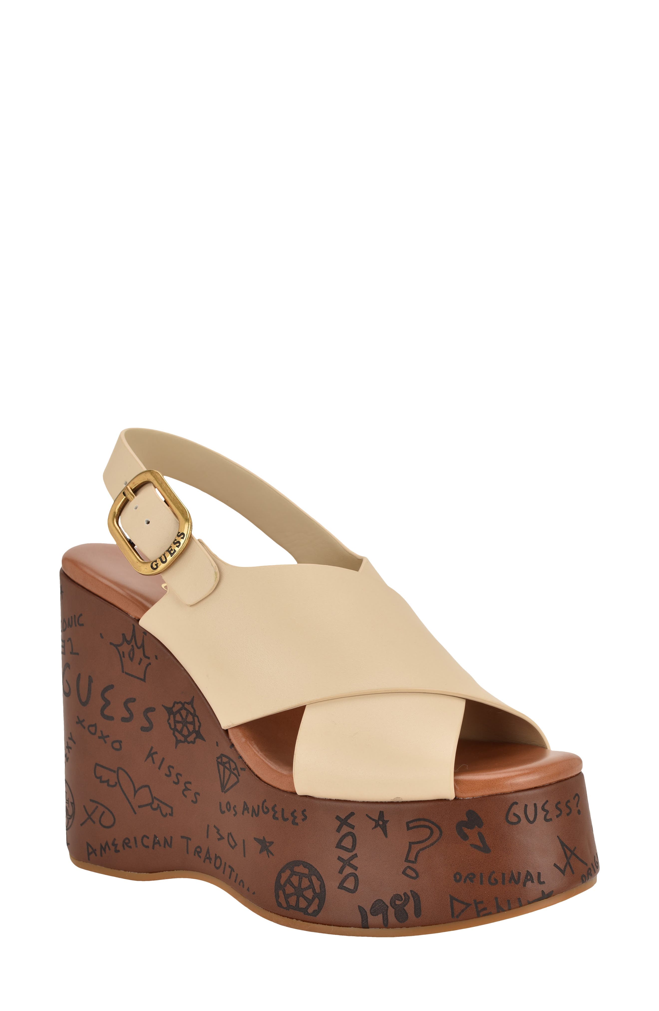 Yarisel Platform Wedge Sandal - image 5