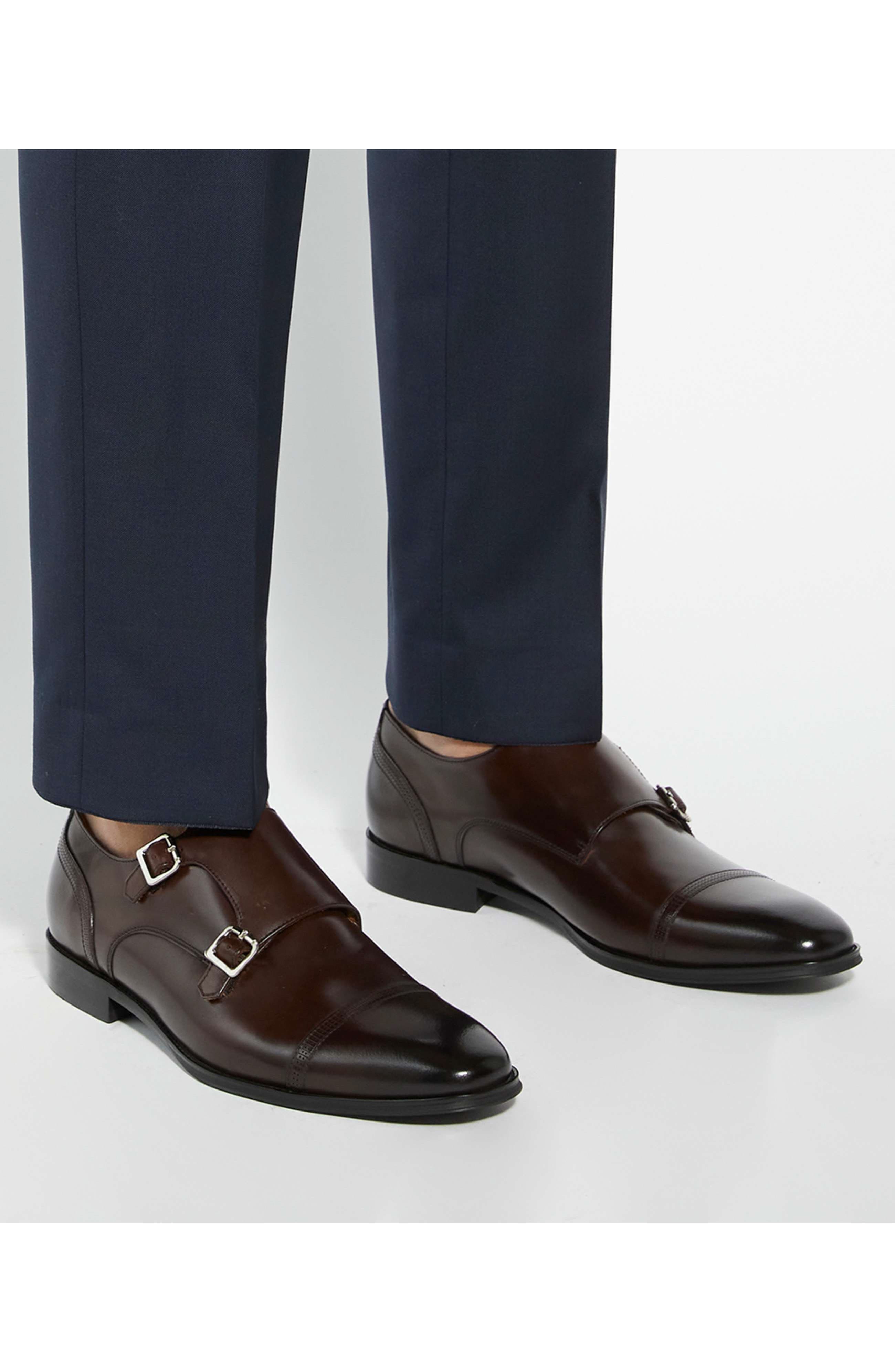 Saloon Cap Toe Monk Shoe - image 2