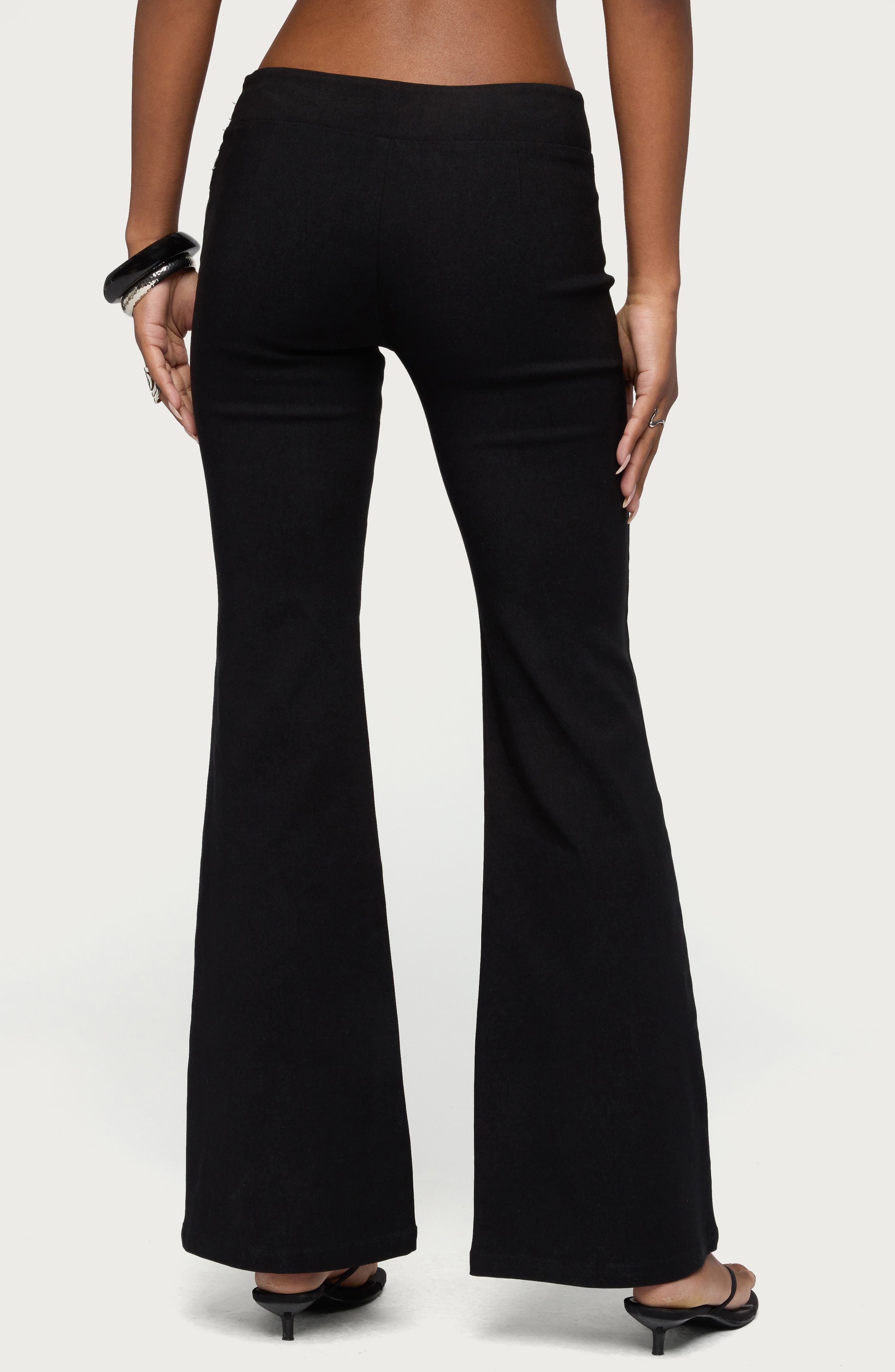 Alyce Crossover Flare Pants - image 2