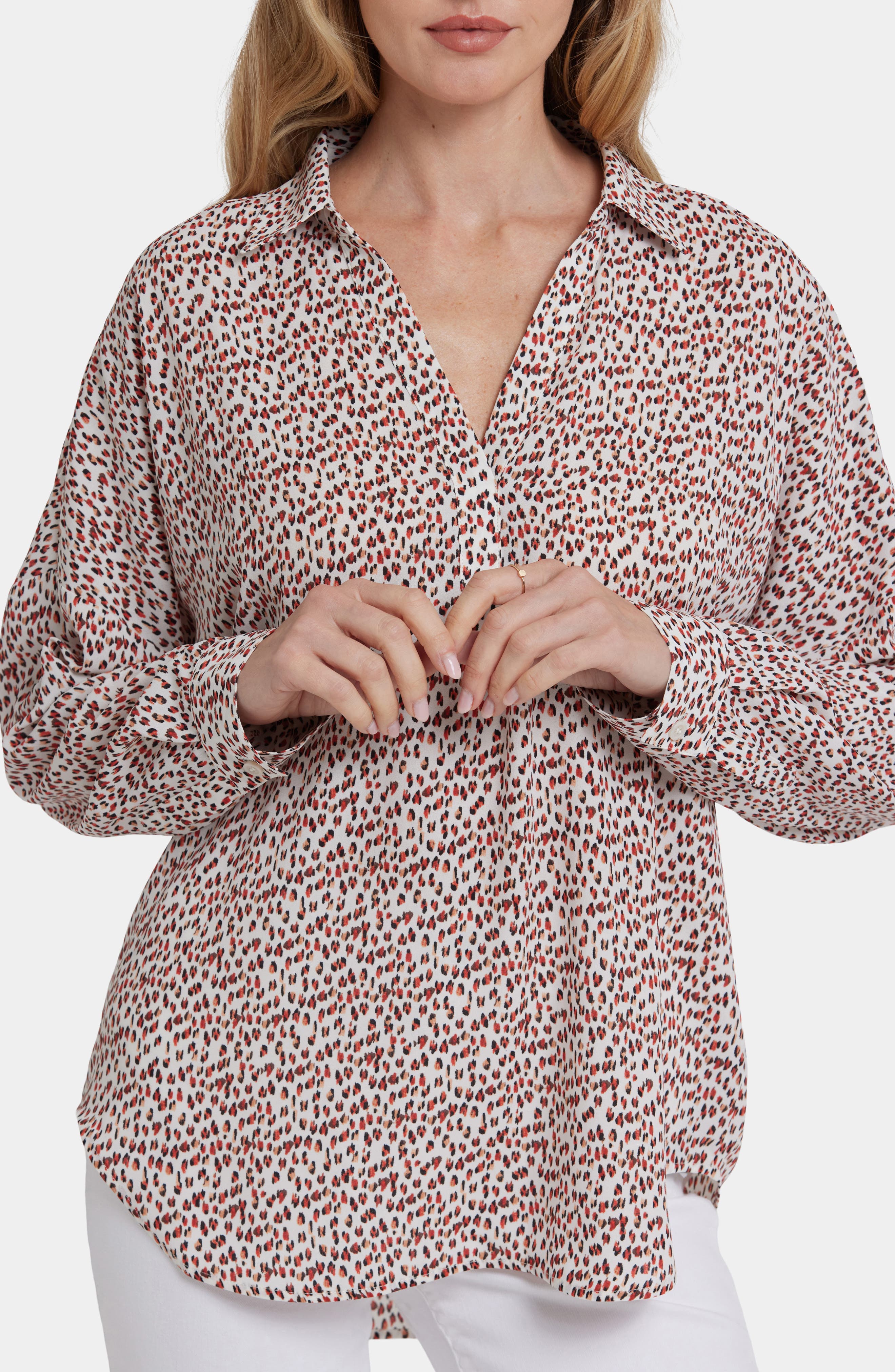 Becky Recycled Polyester Georgette Blouse - image 2