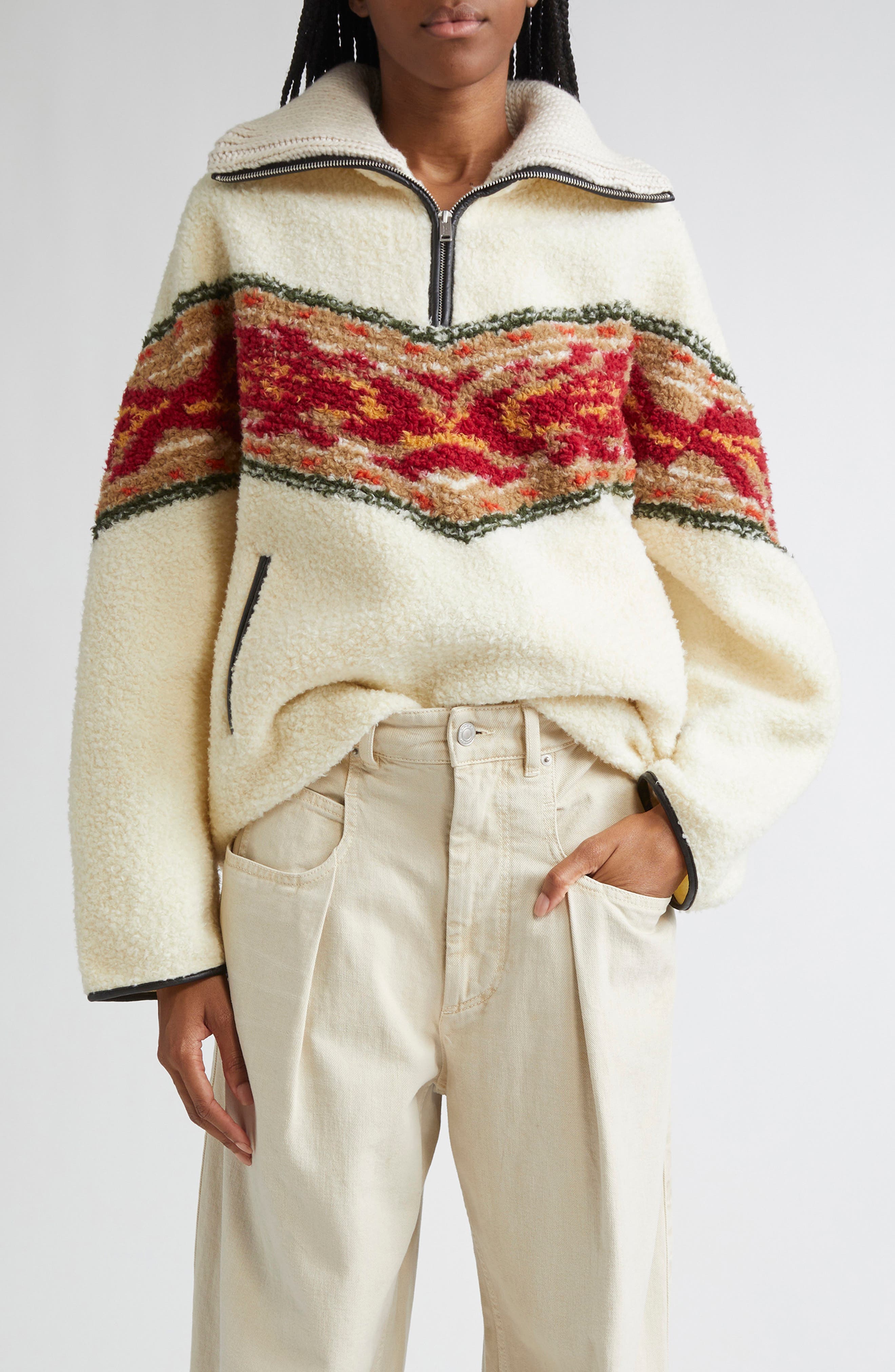 Marner Oversize Half Zip Sweater - image 1