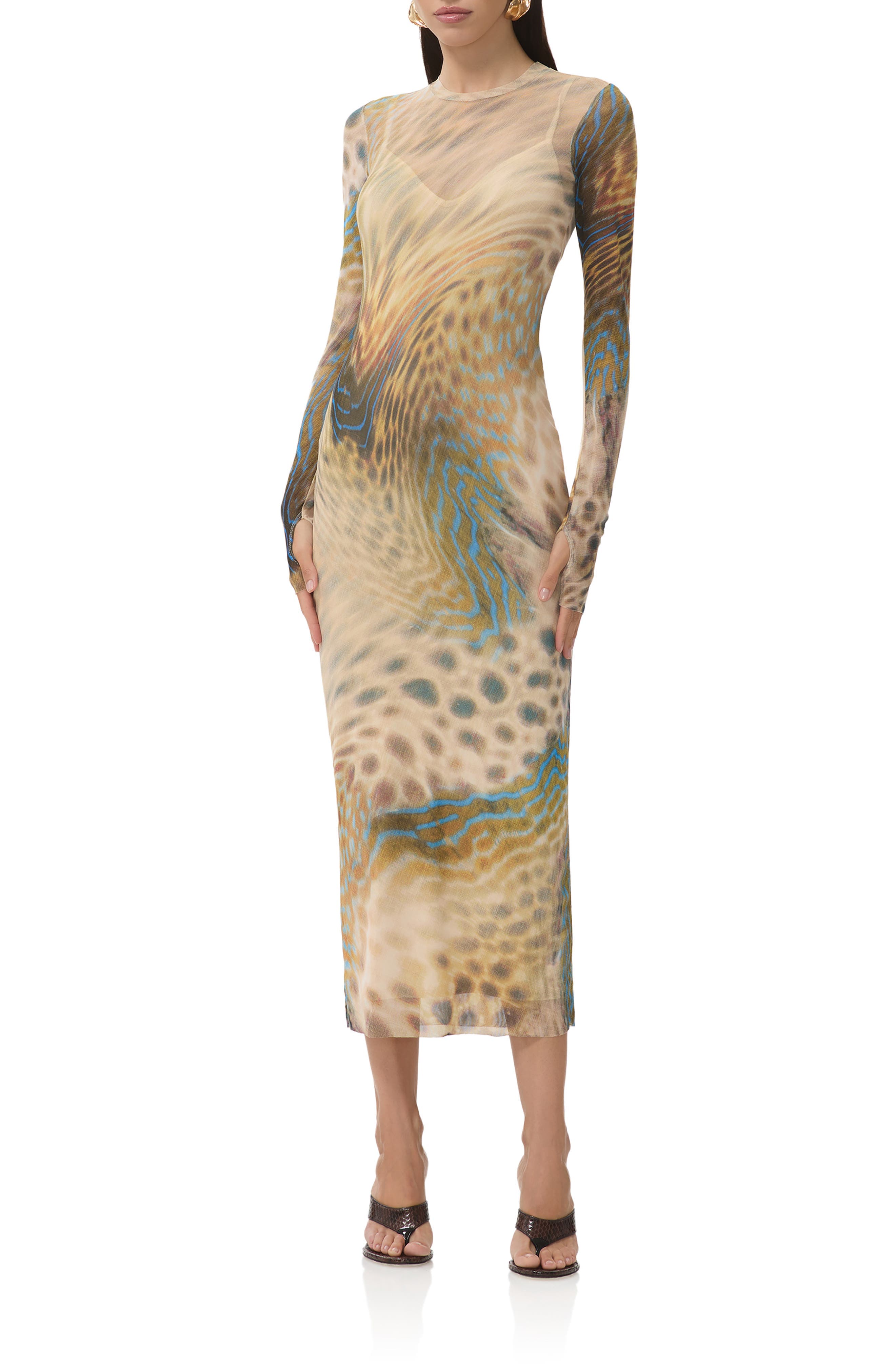 Ashland Long Sleeve Midi Dress - image 3