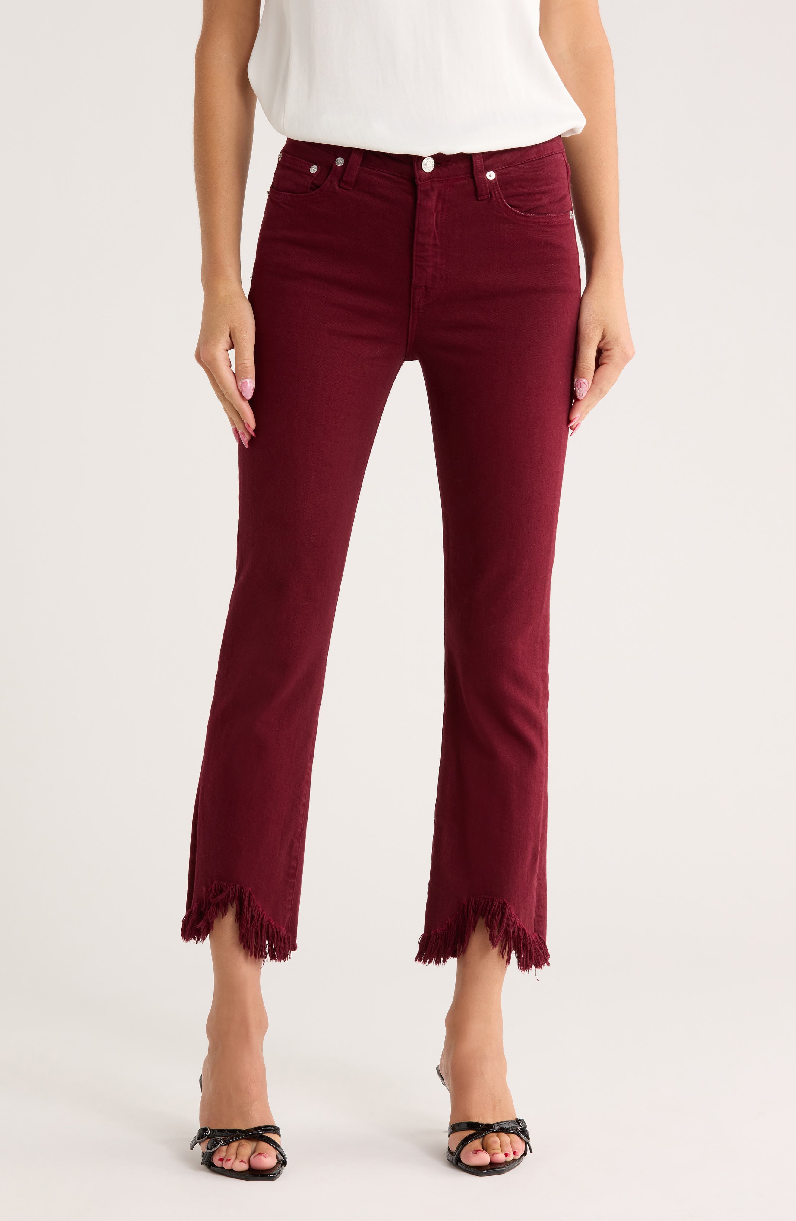 River High Waist Straight Leg Jeans - image 1