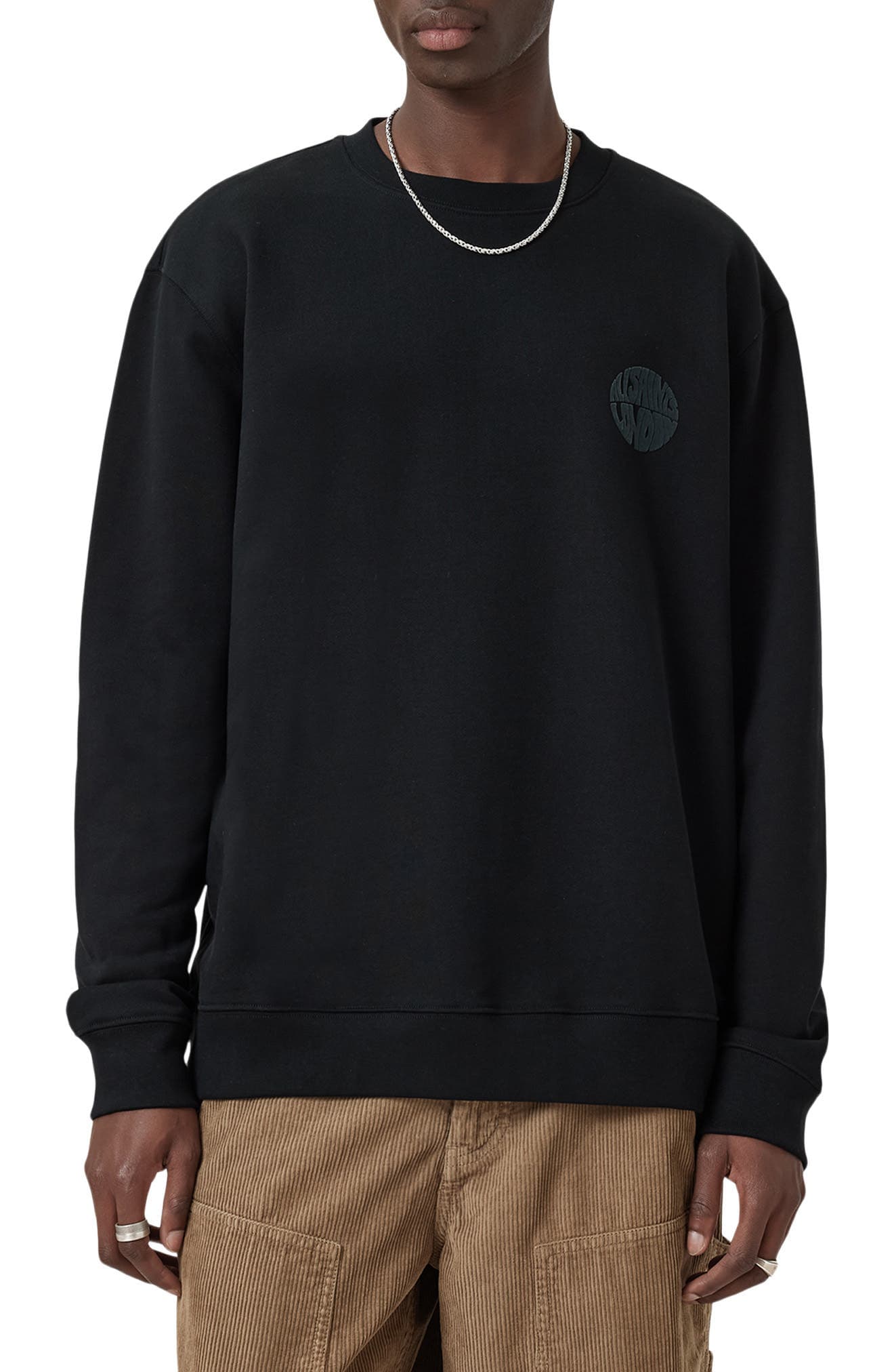Waved Graphic Sweatshirt - image 1