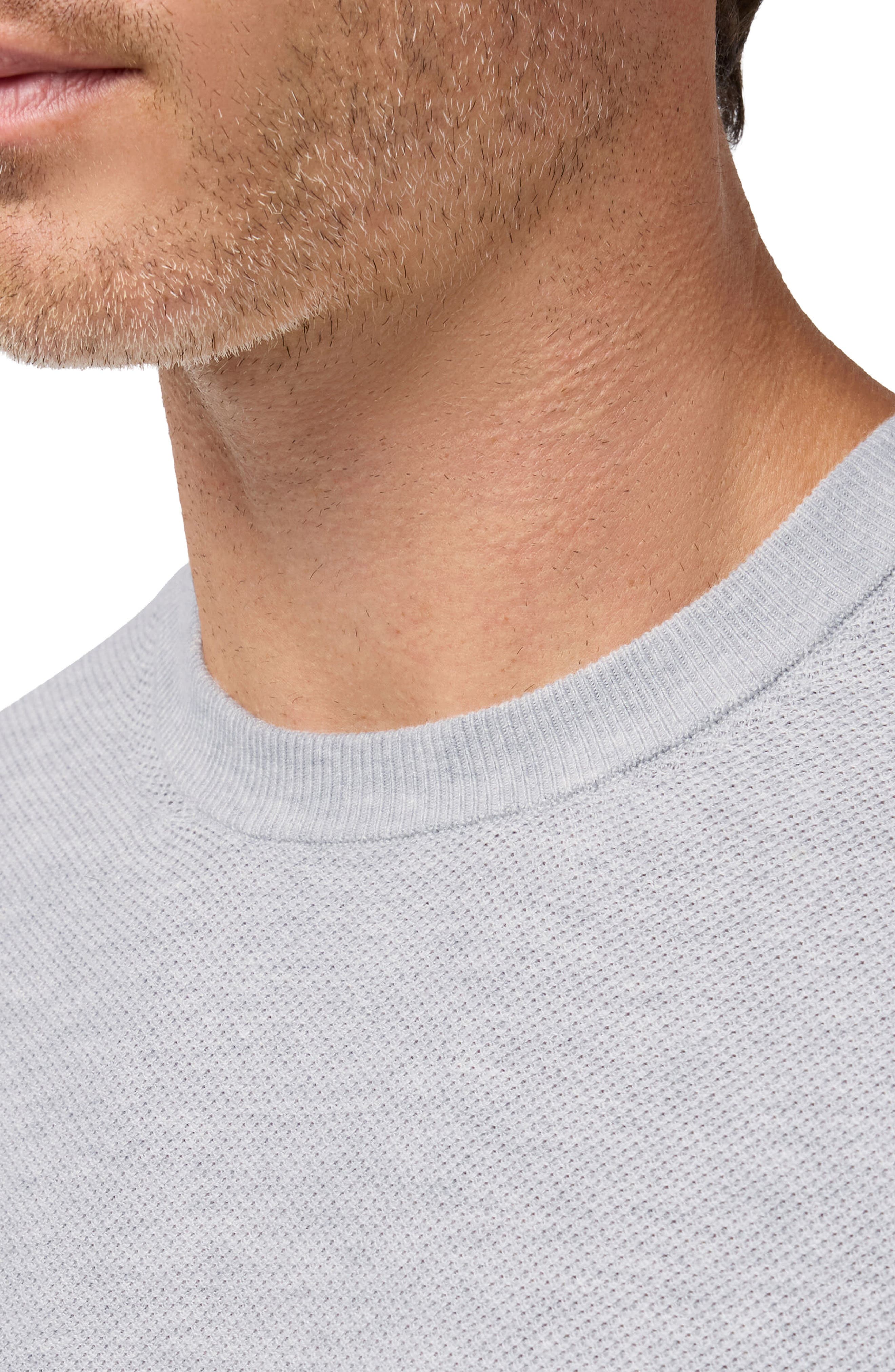Ashe Crewneck Cotton Blend Performance Sweater - image 2