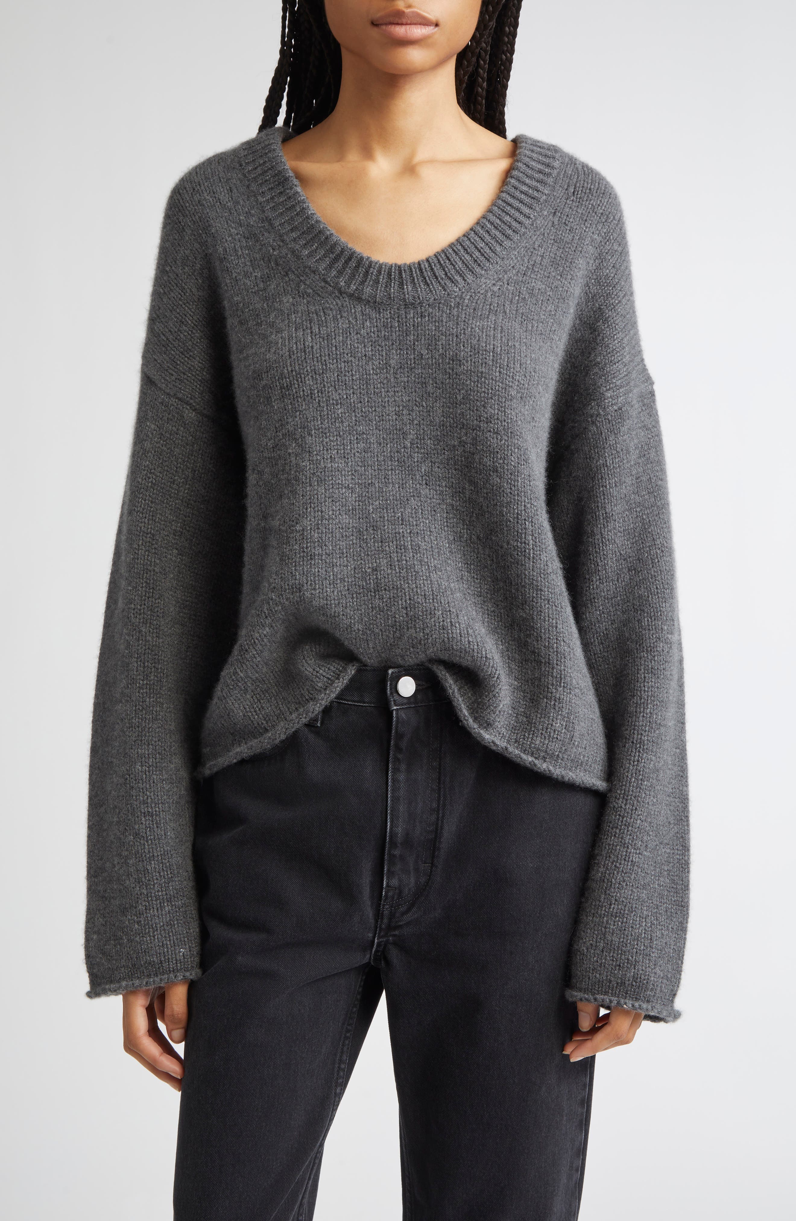 Derry Cashmere U-Neck Sweater - image 1
