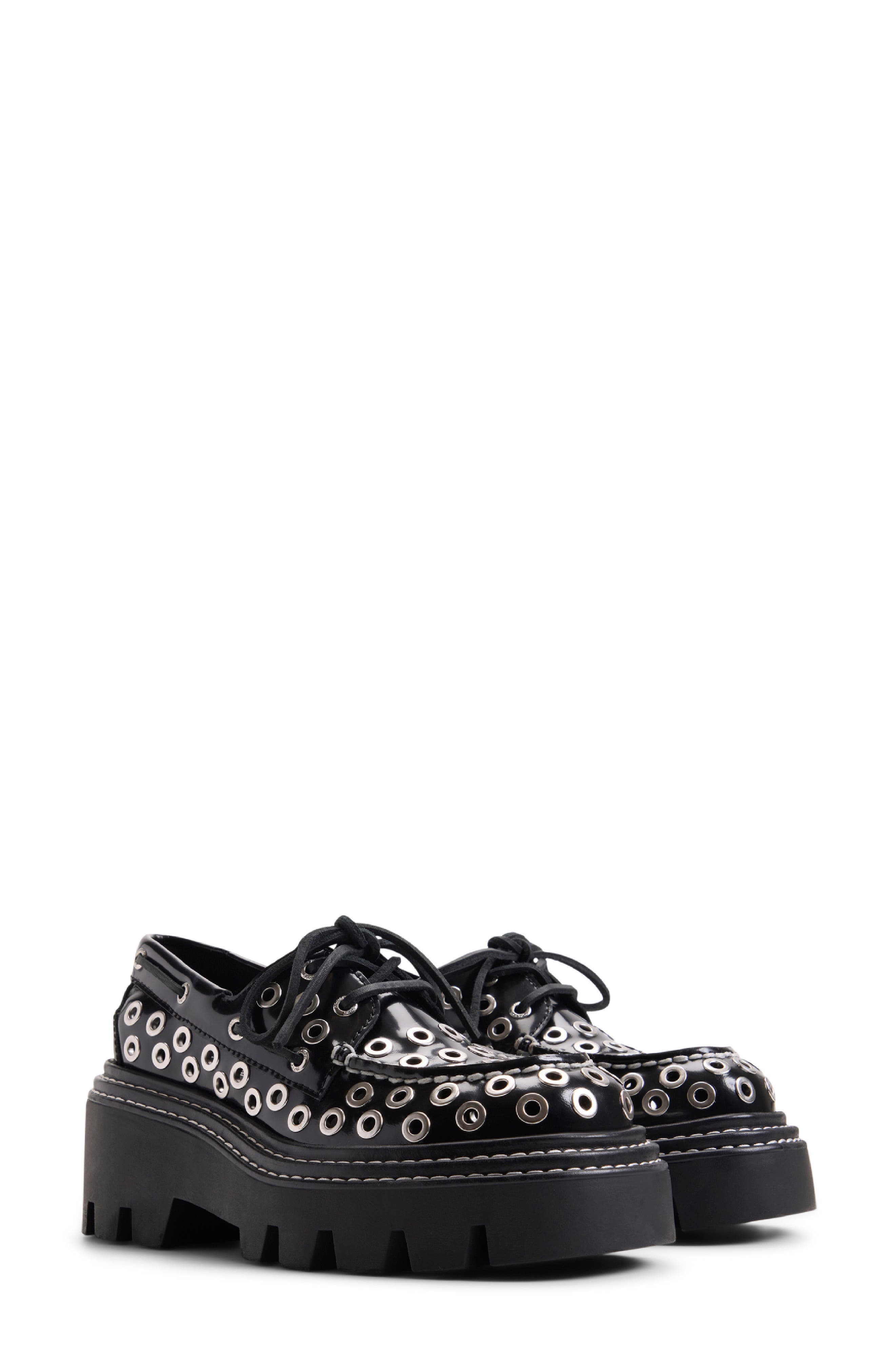 x MONSE Authentic Original 2-Eye Lug Boat Shoe - image 1