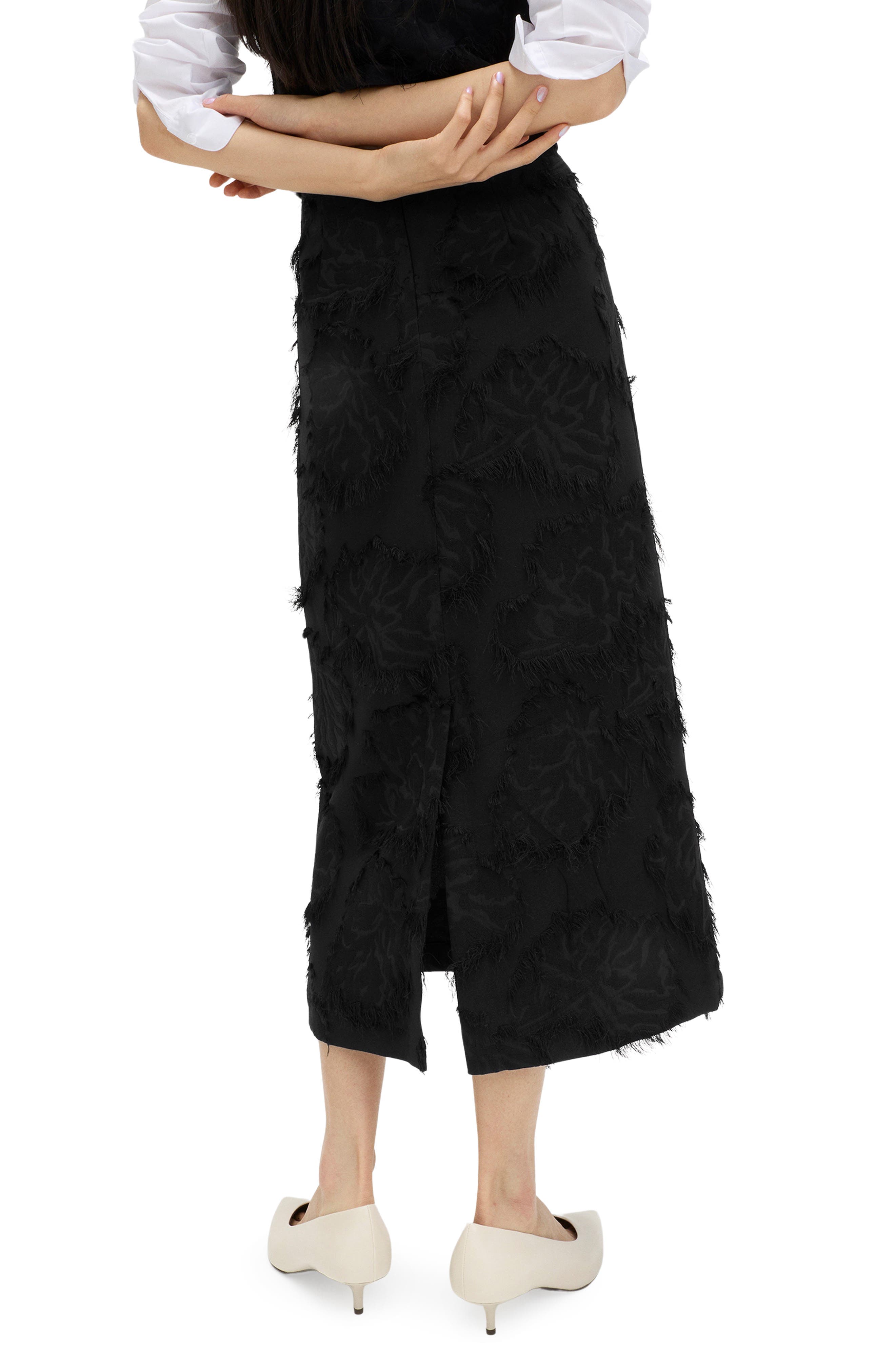 Tufted Jacquard Skirt - image 2