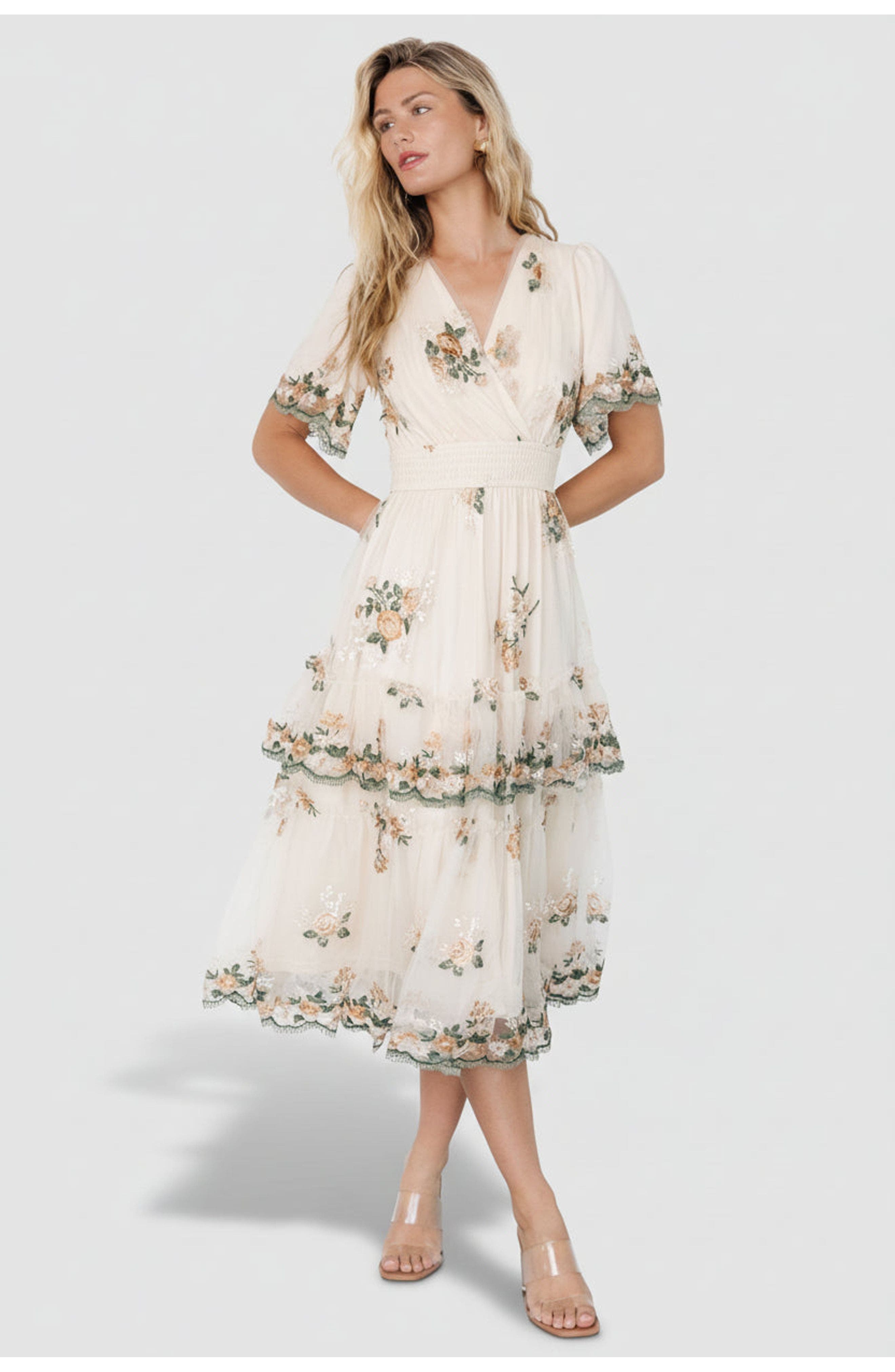 Cynthia Midi Dress - image 1