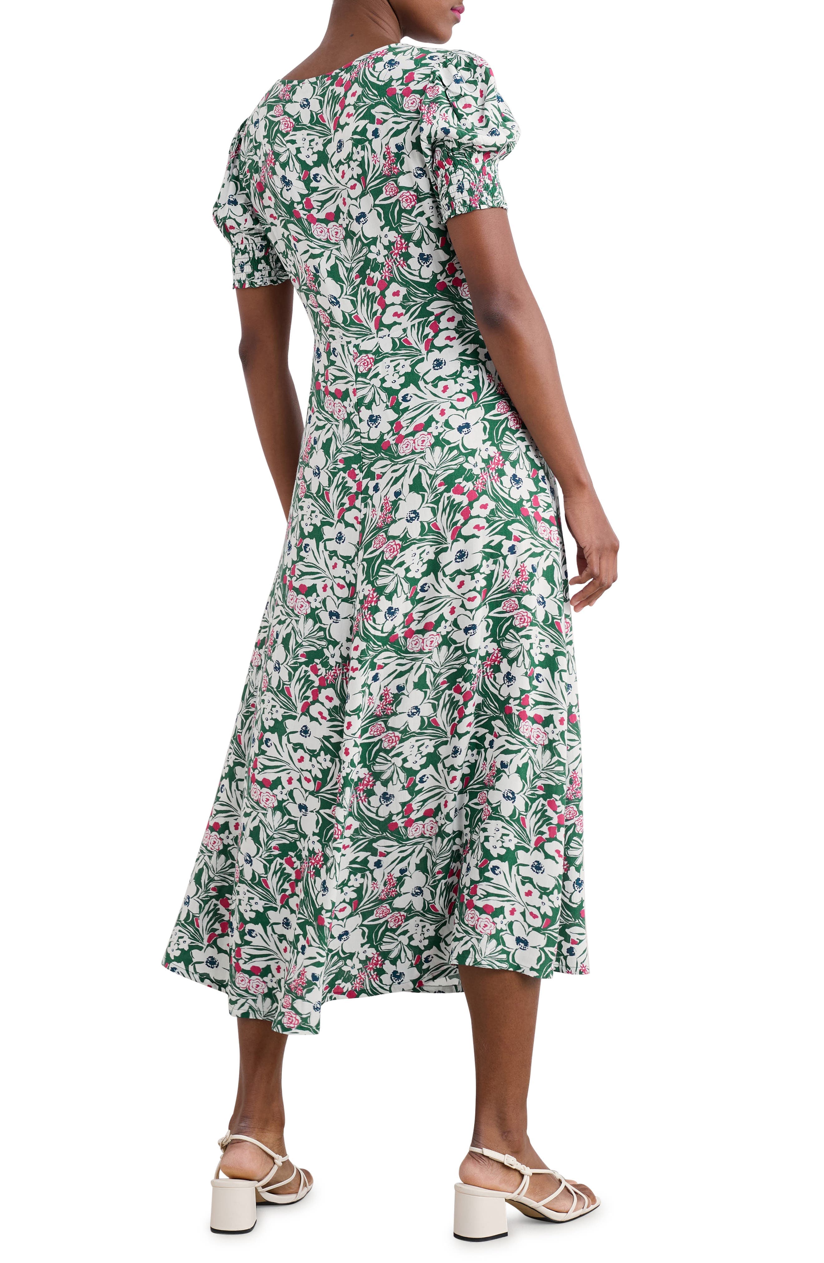 Marsh Violet Empire Waist Dress - image 2