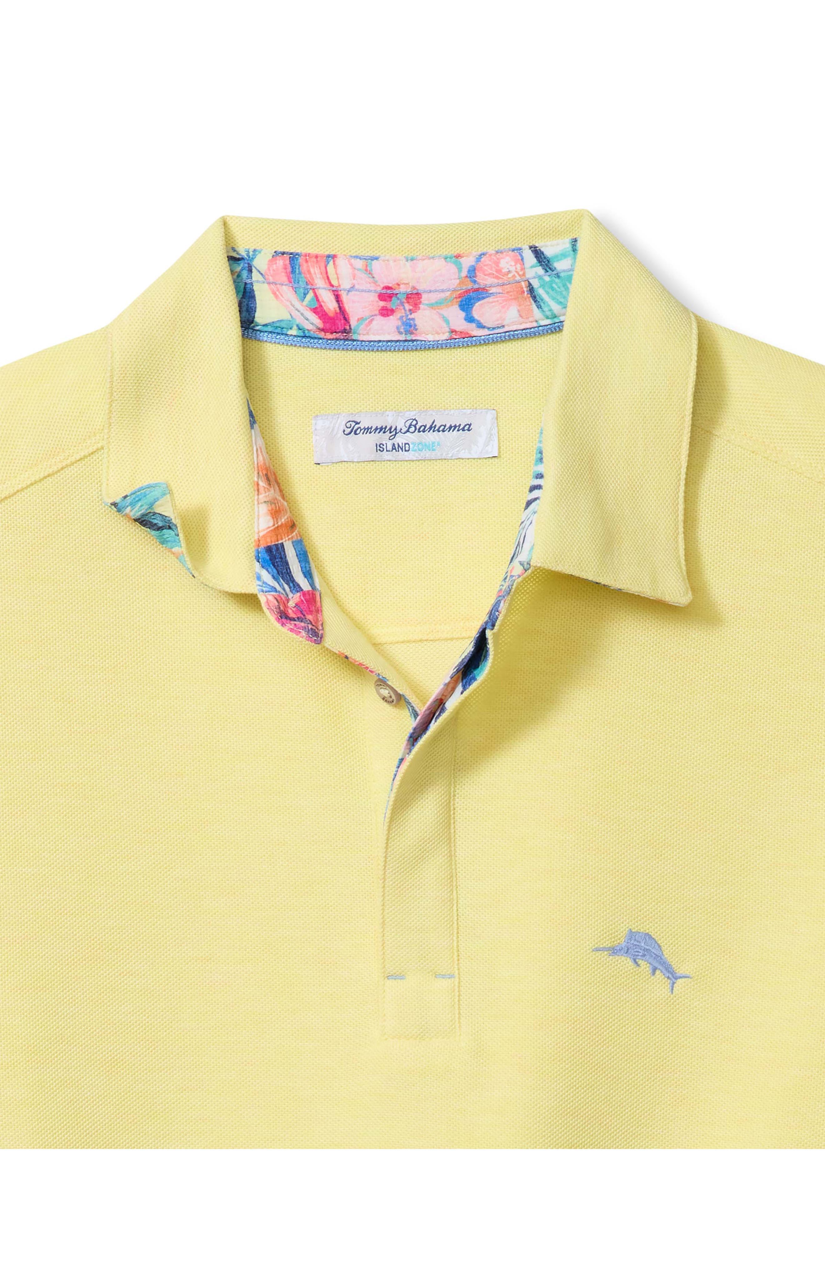 Positano Palms Five O'Clock IslandZone Pique Performance Polo - image 2