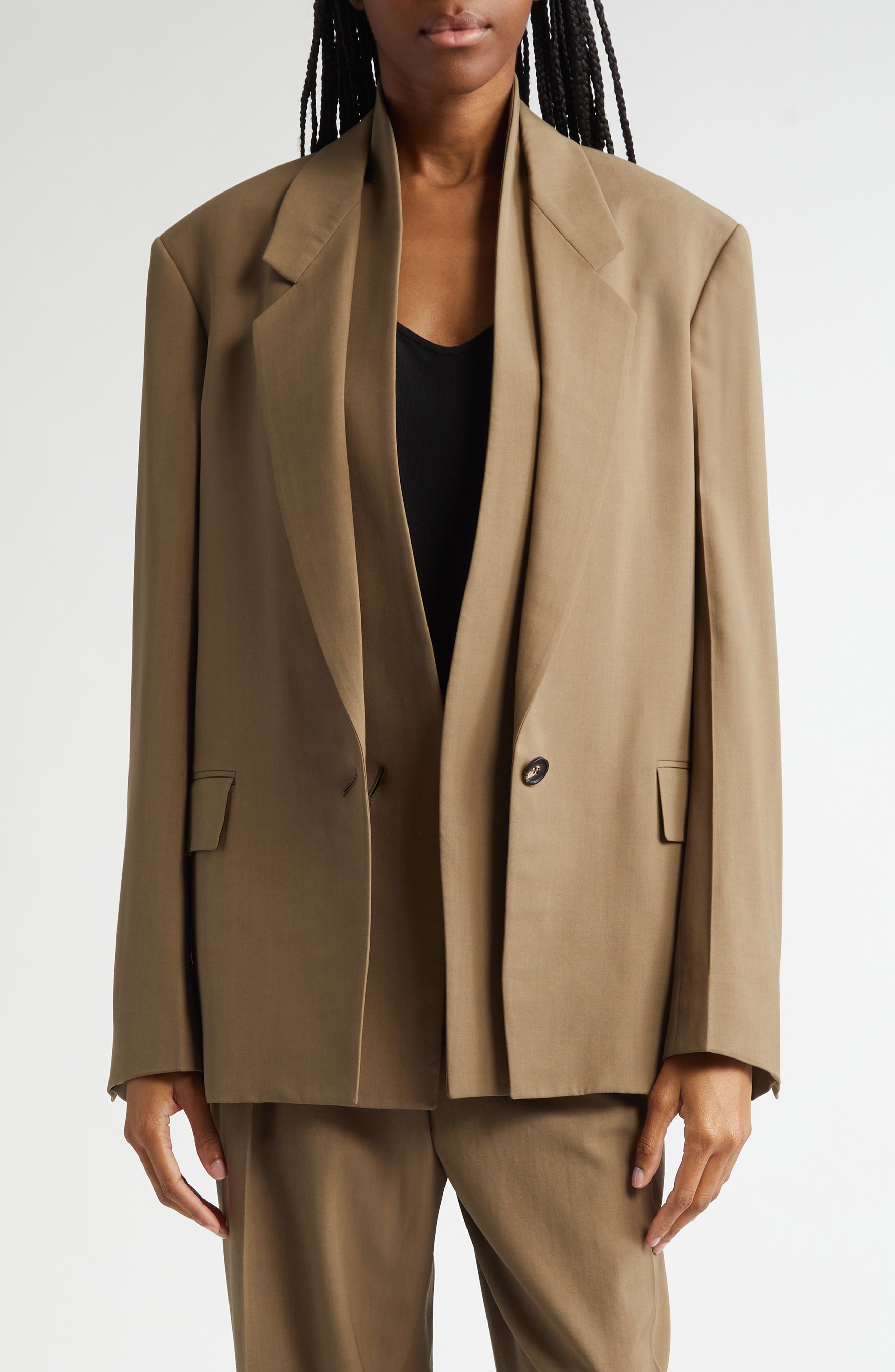 Double Lapel Blazer - image 1