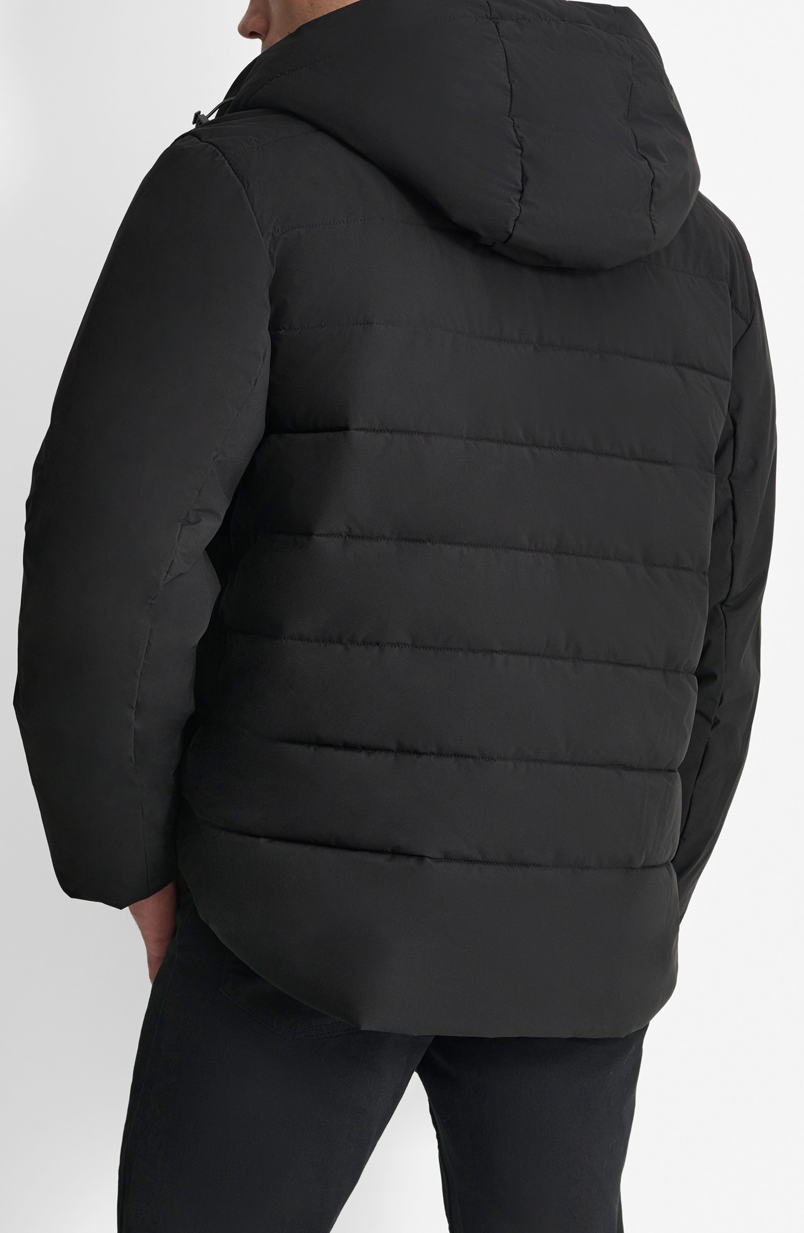 Stretch Polyester Puffer Jacket - image 2