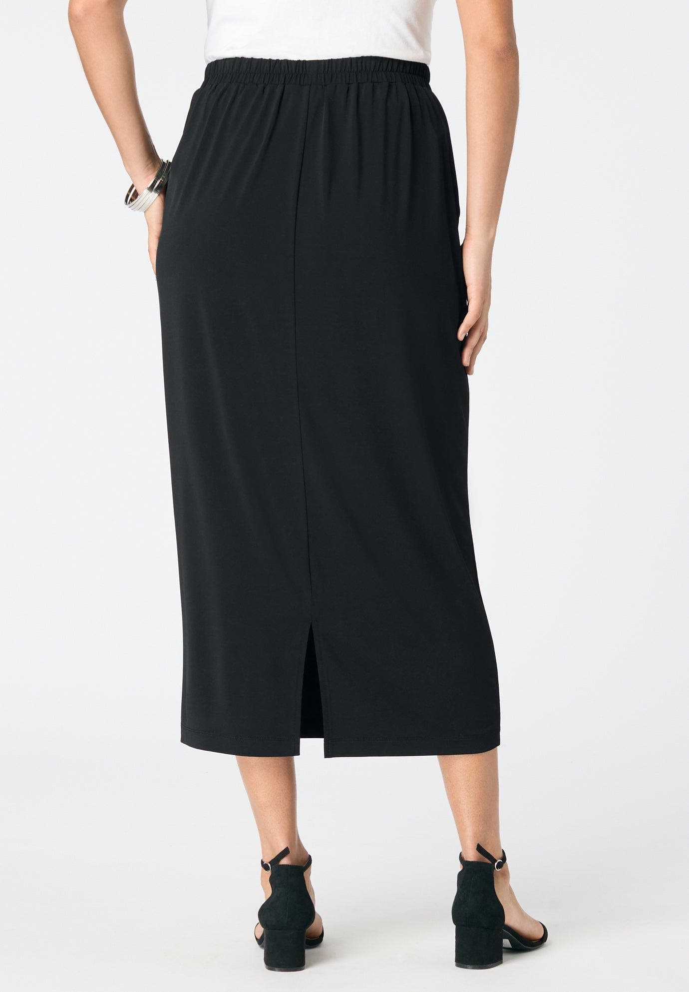 Ultrasmooth Fabric Midi Skirt - image 2