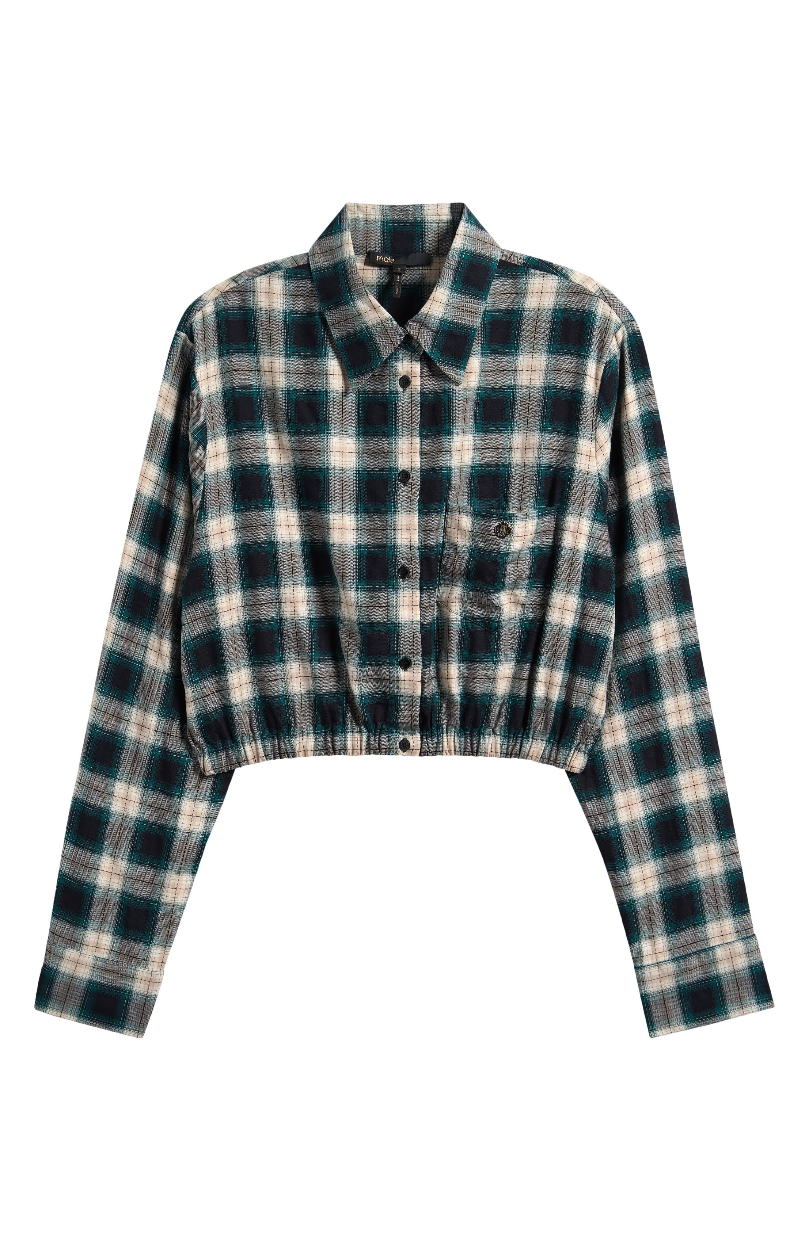 Cosera Button Front Crop Top