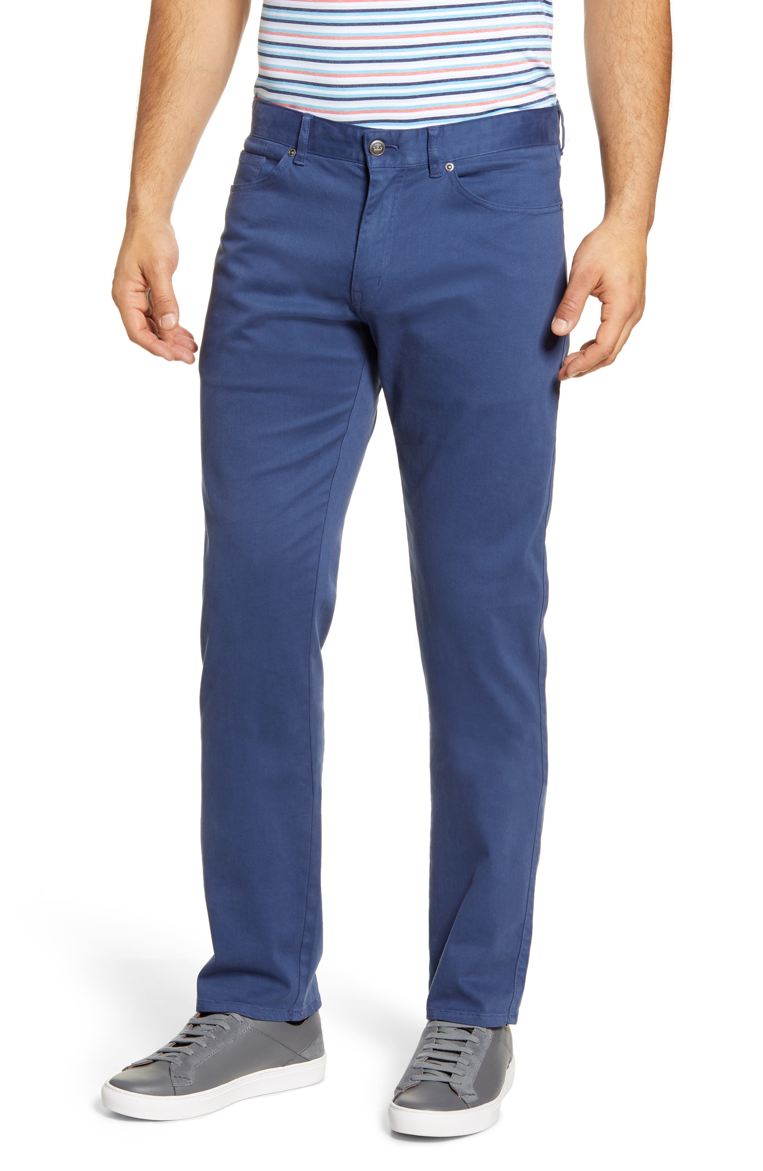 Ultimate 5-Pocket Straight Leg Sateen Pants - image 1